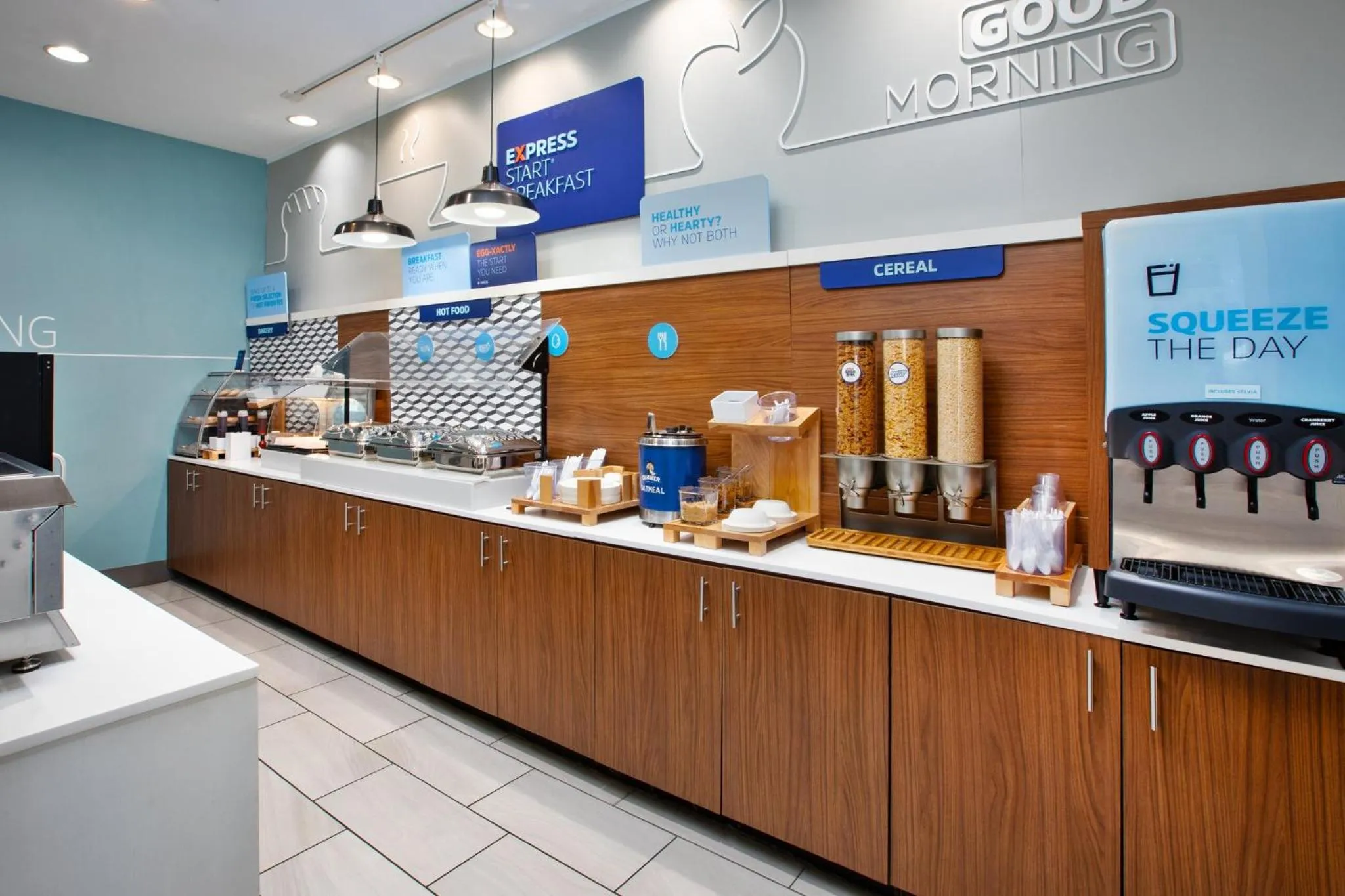 Breakfast in Holiday Inn Express Hotel and Suites Duncan by IHG