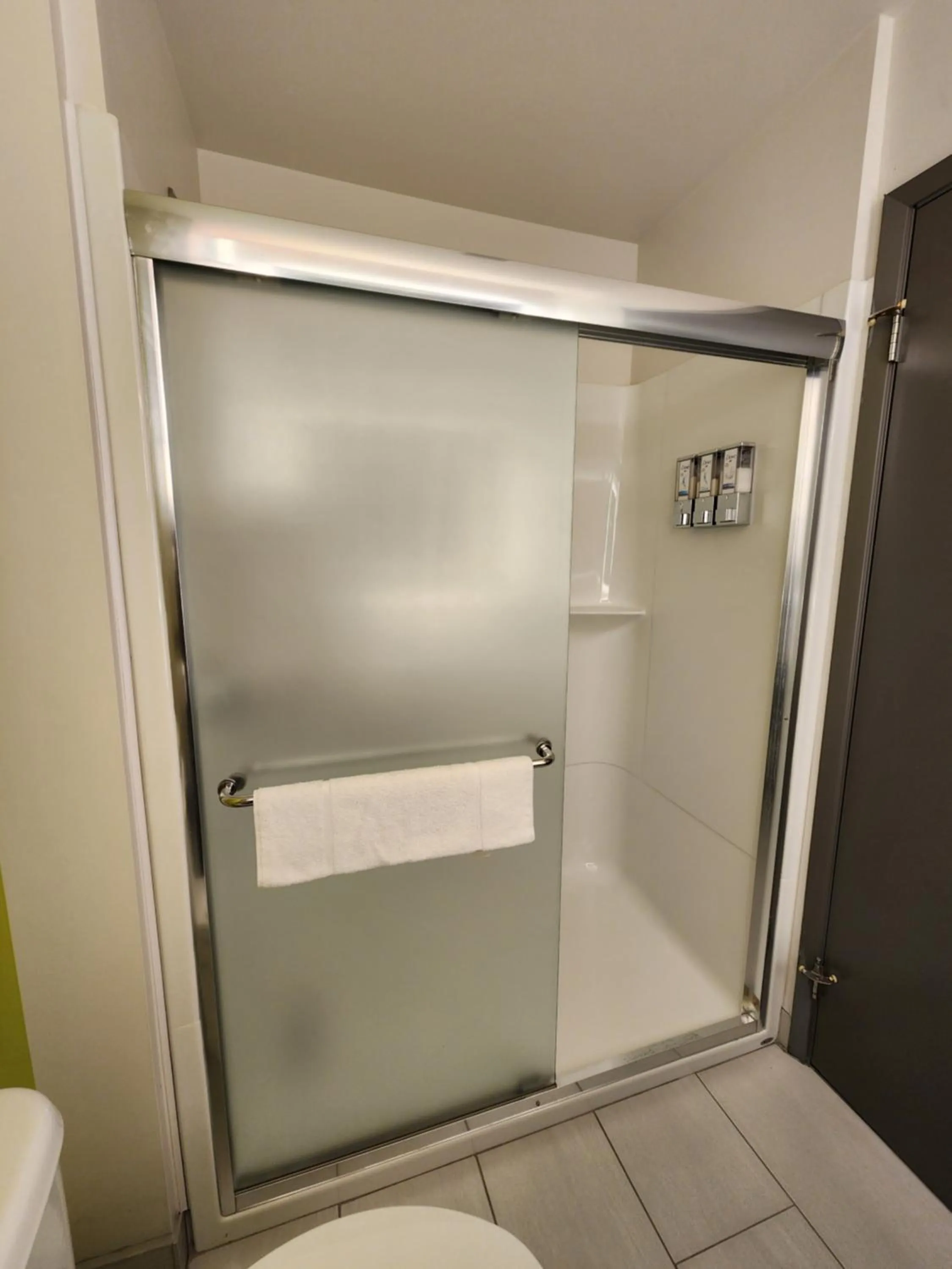 Shower in Super 8 by Wyndham Winnipeg East MB