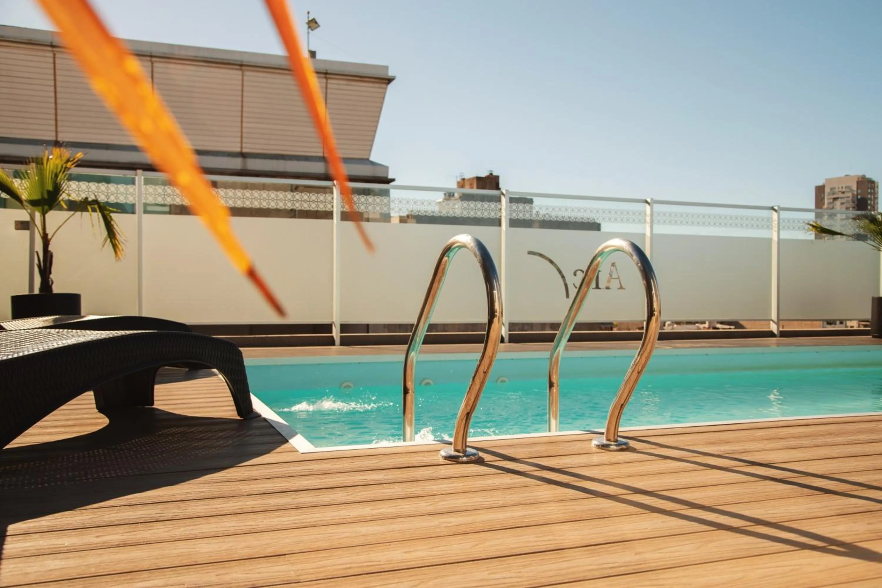 Swimming pool in ARC Abasto Studios