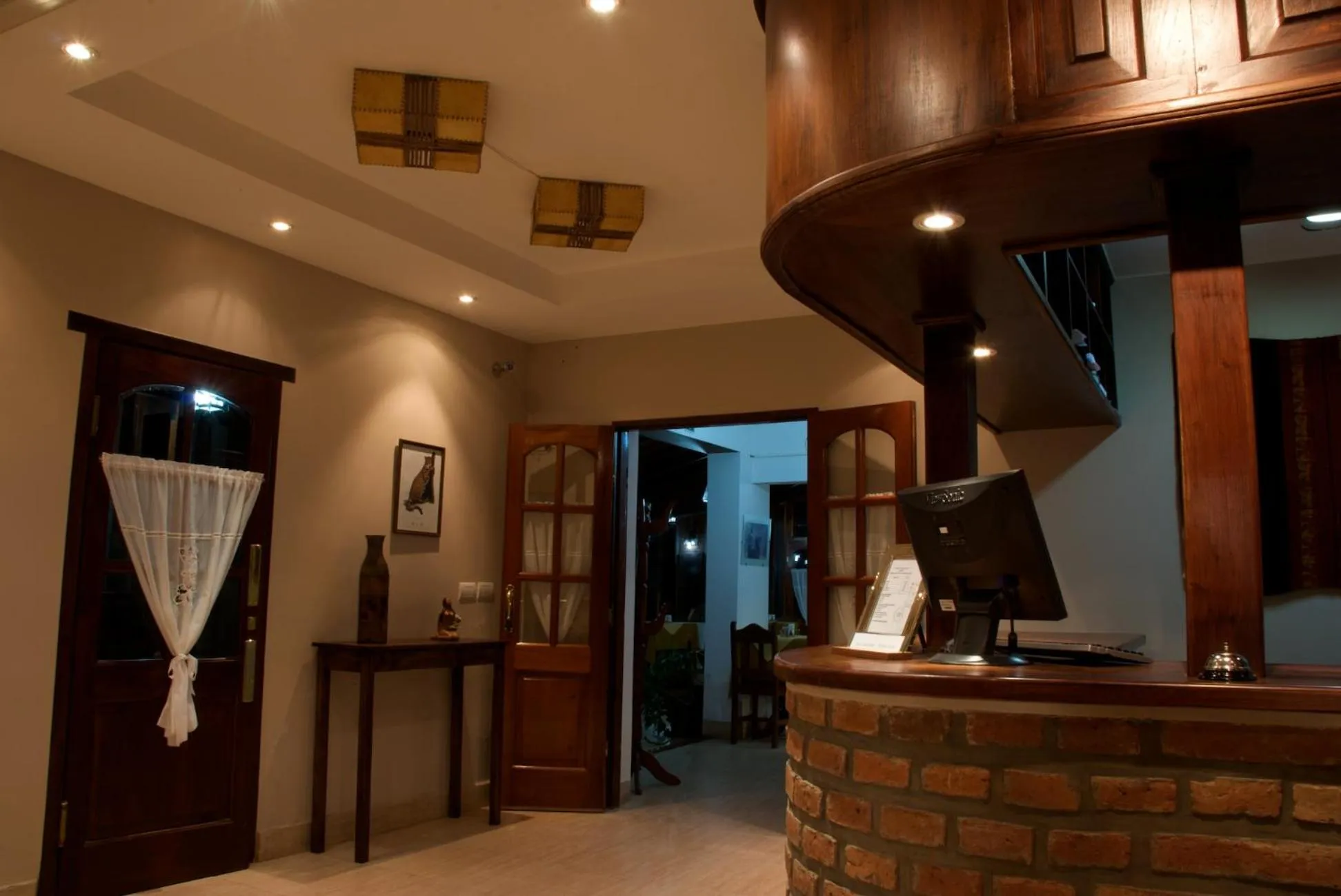 Lobby or reception in Hostería Posada del Sol