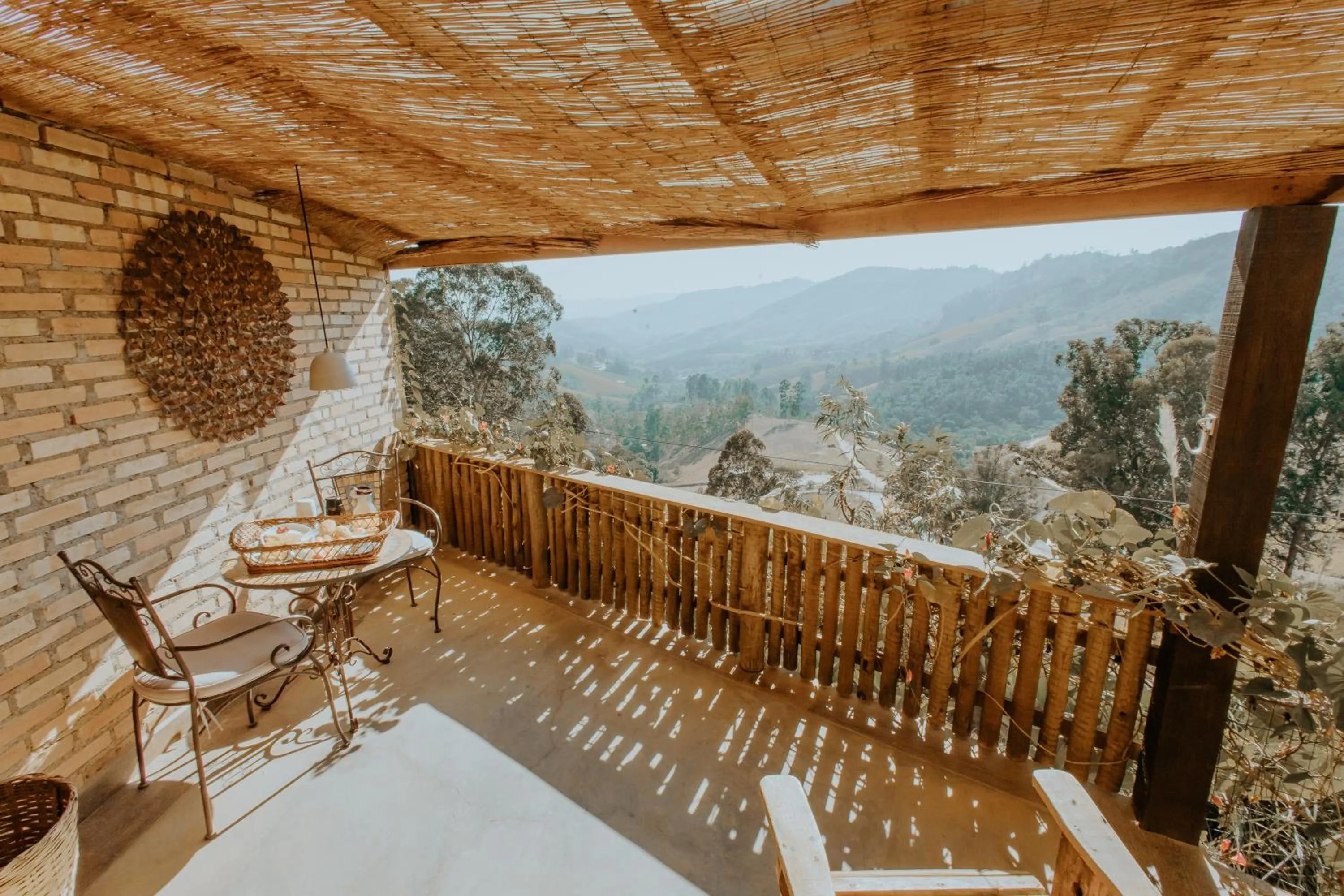 Balcony/Terrace in Hotel Pousada Shangri-la
