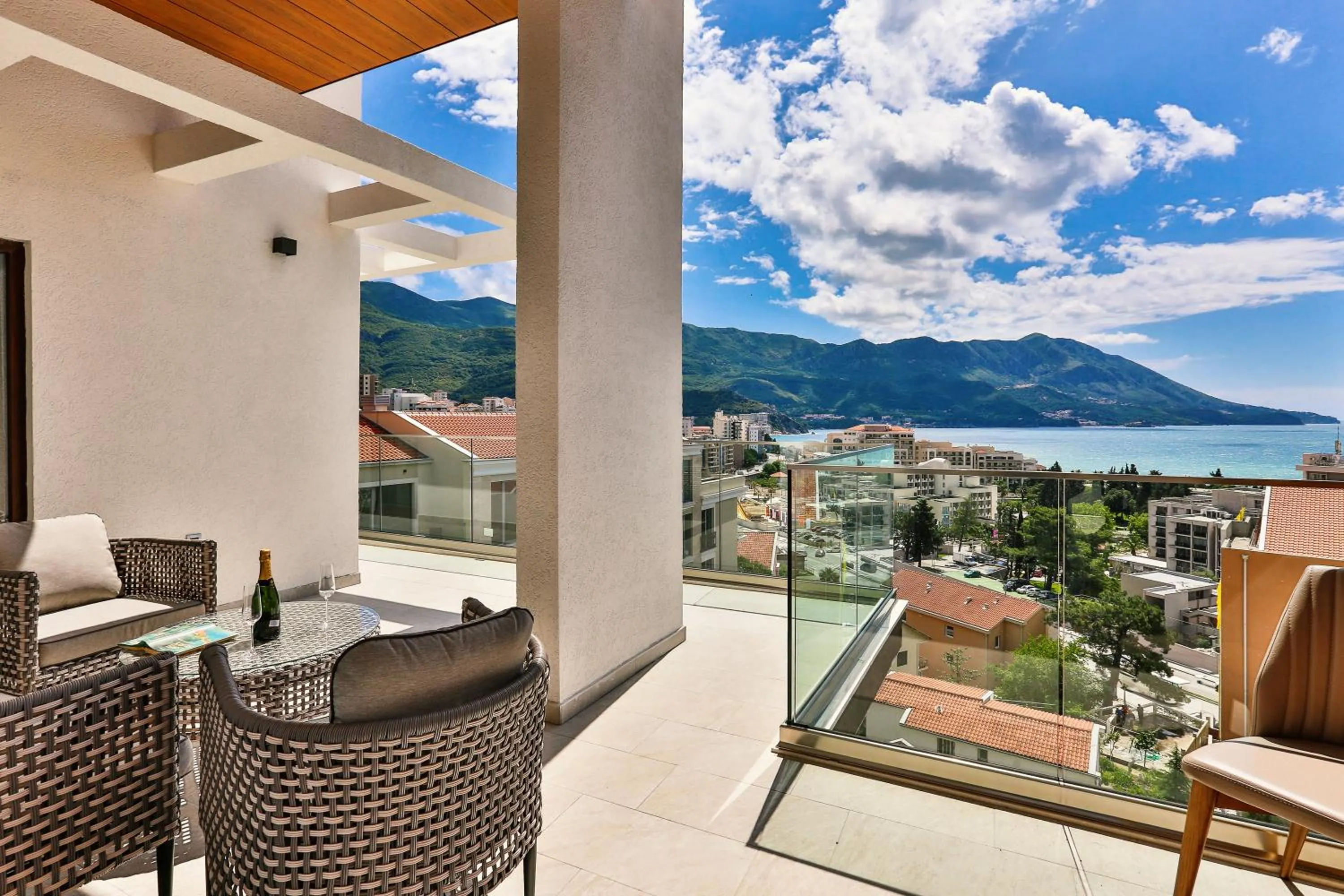 Balcony/Terrace in Hotel Lusso Mare by Aycon