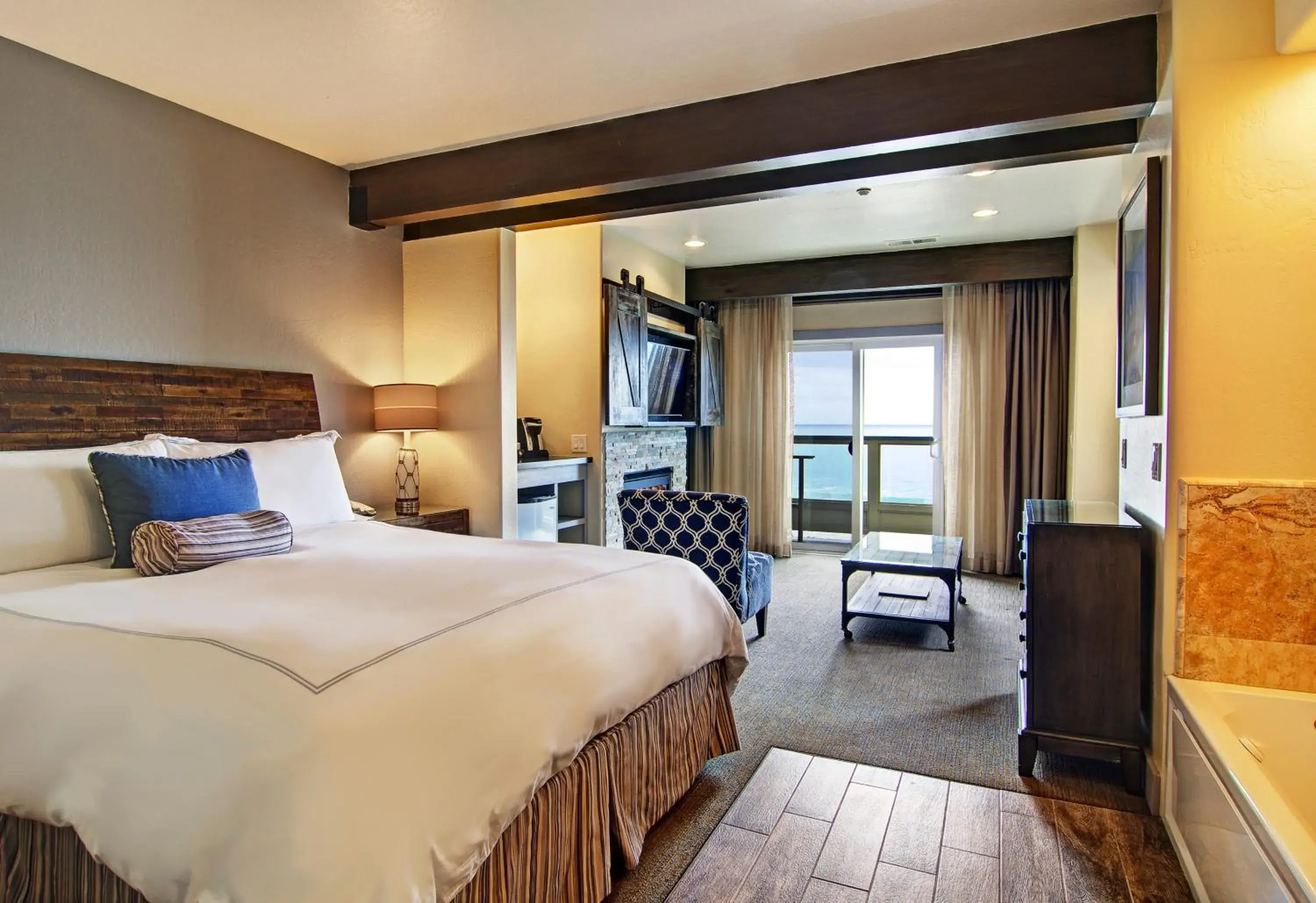 King Suite with Ocean View in Cypress Inn on Miramar Beach King Suite with Ocean View in Cypress Inn on Miramar Beach