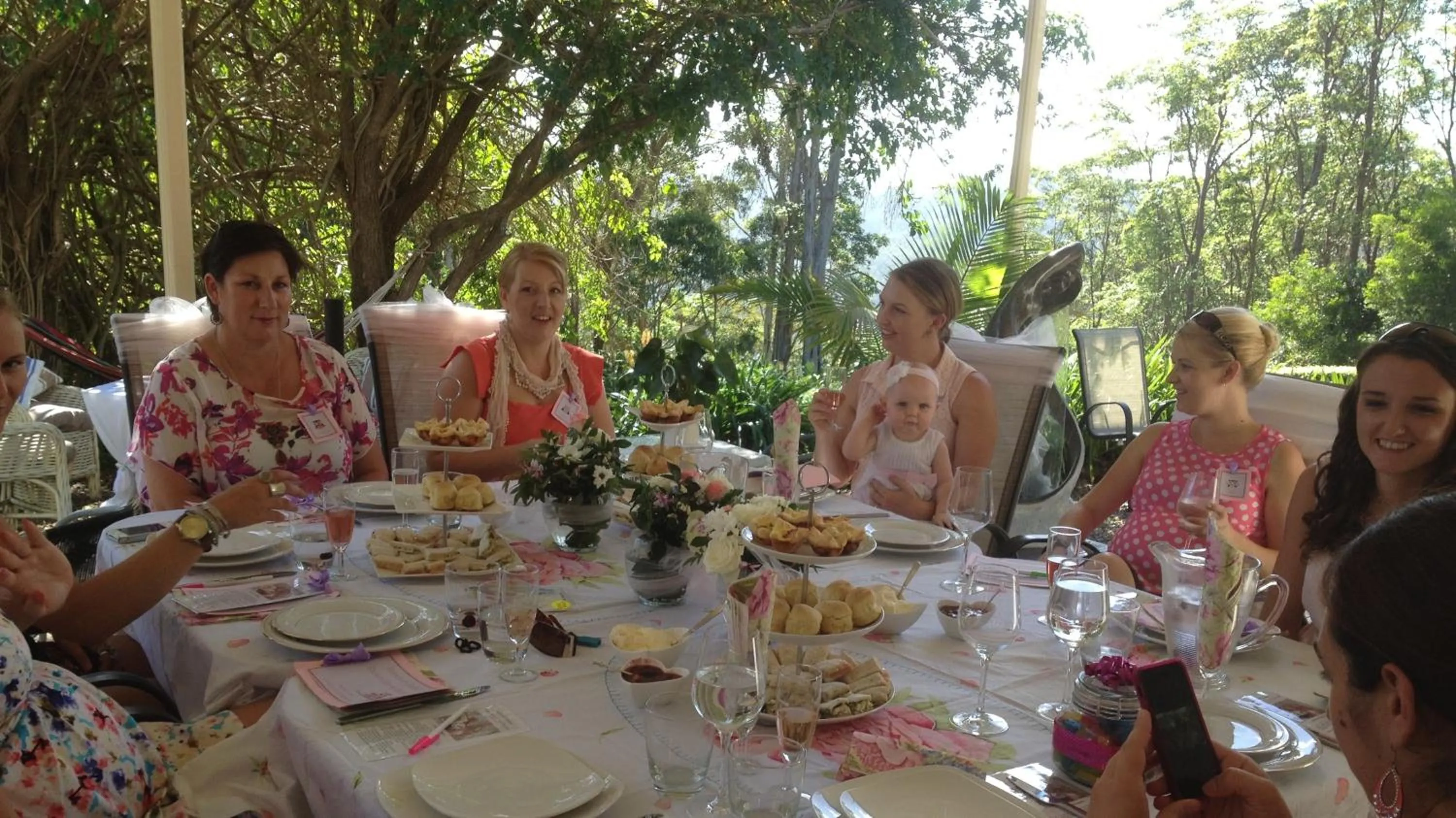 Balcony/Terrace in Mapleton Falls Accommodation
