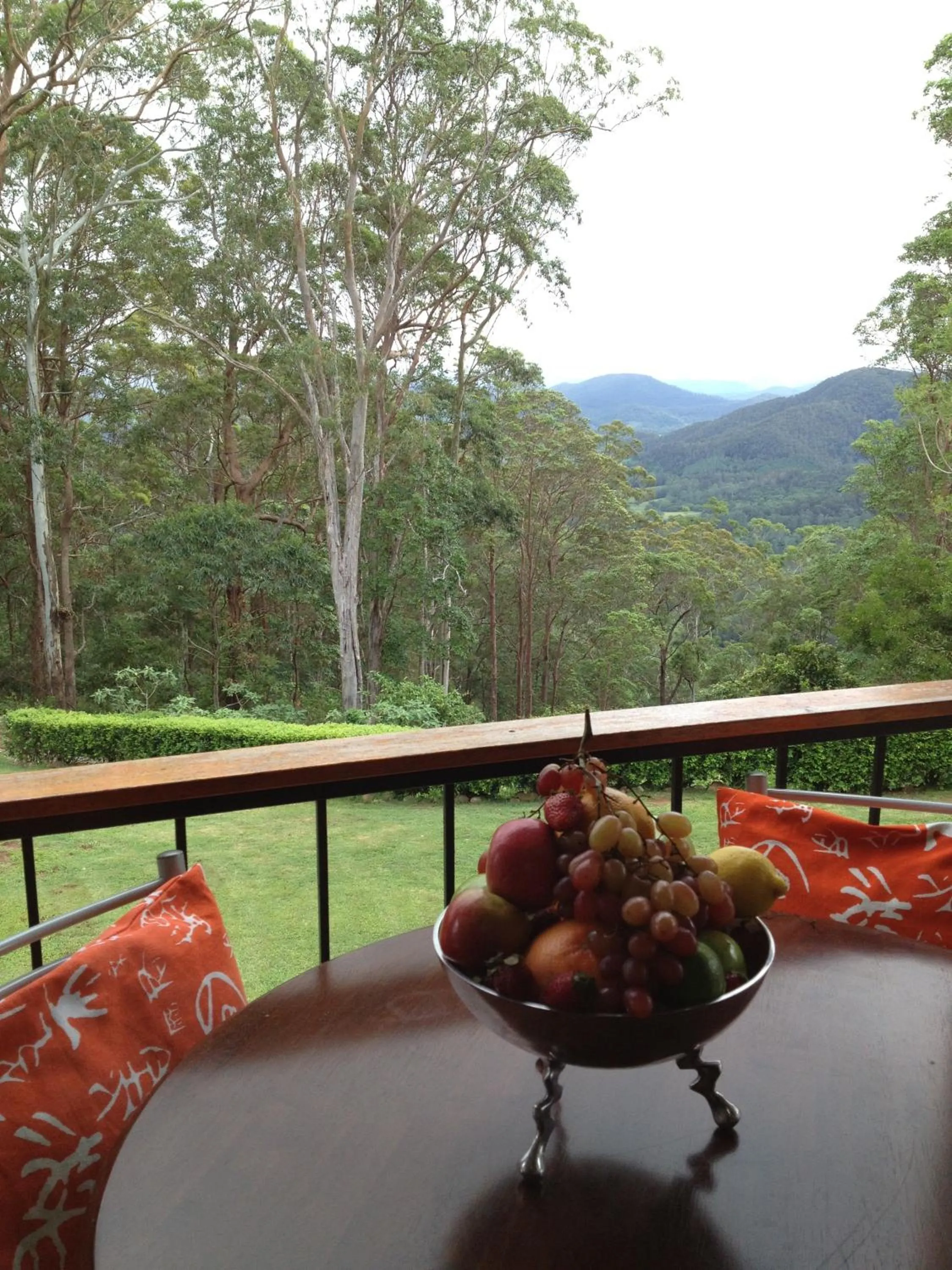 Balcony/Terrace in Mapleton Falls Accommodation