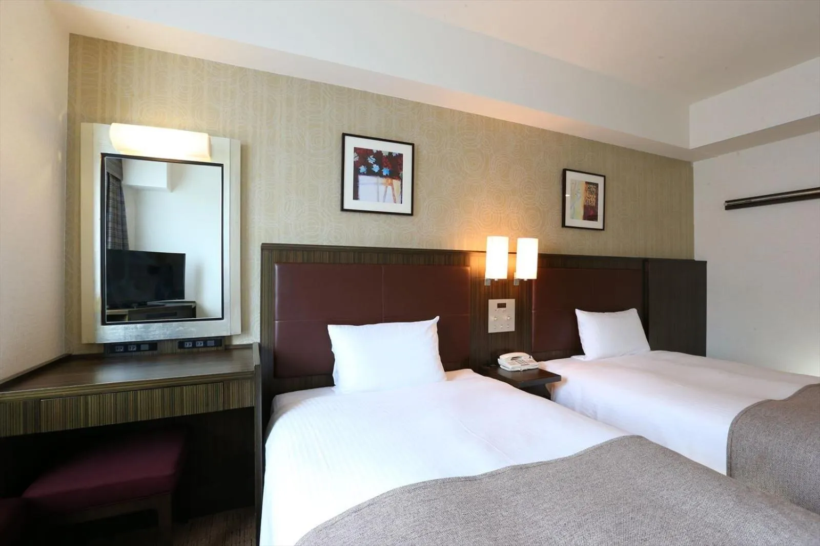 Photo of the whole room, Bed in Hotel Hokke Club Niigata Nagaoka