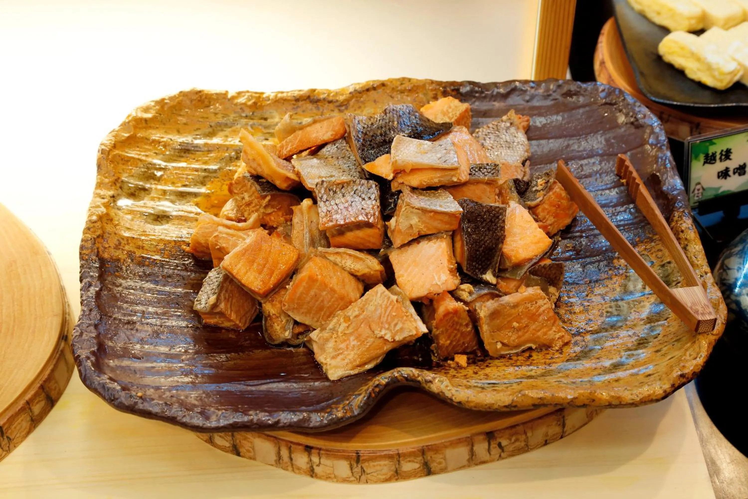 Buffet breakfast in Hotel Hokke Club Niigata Nagaoka