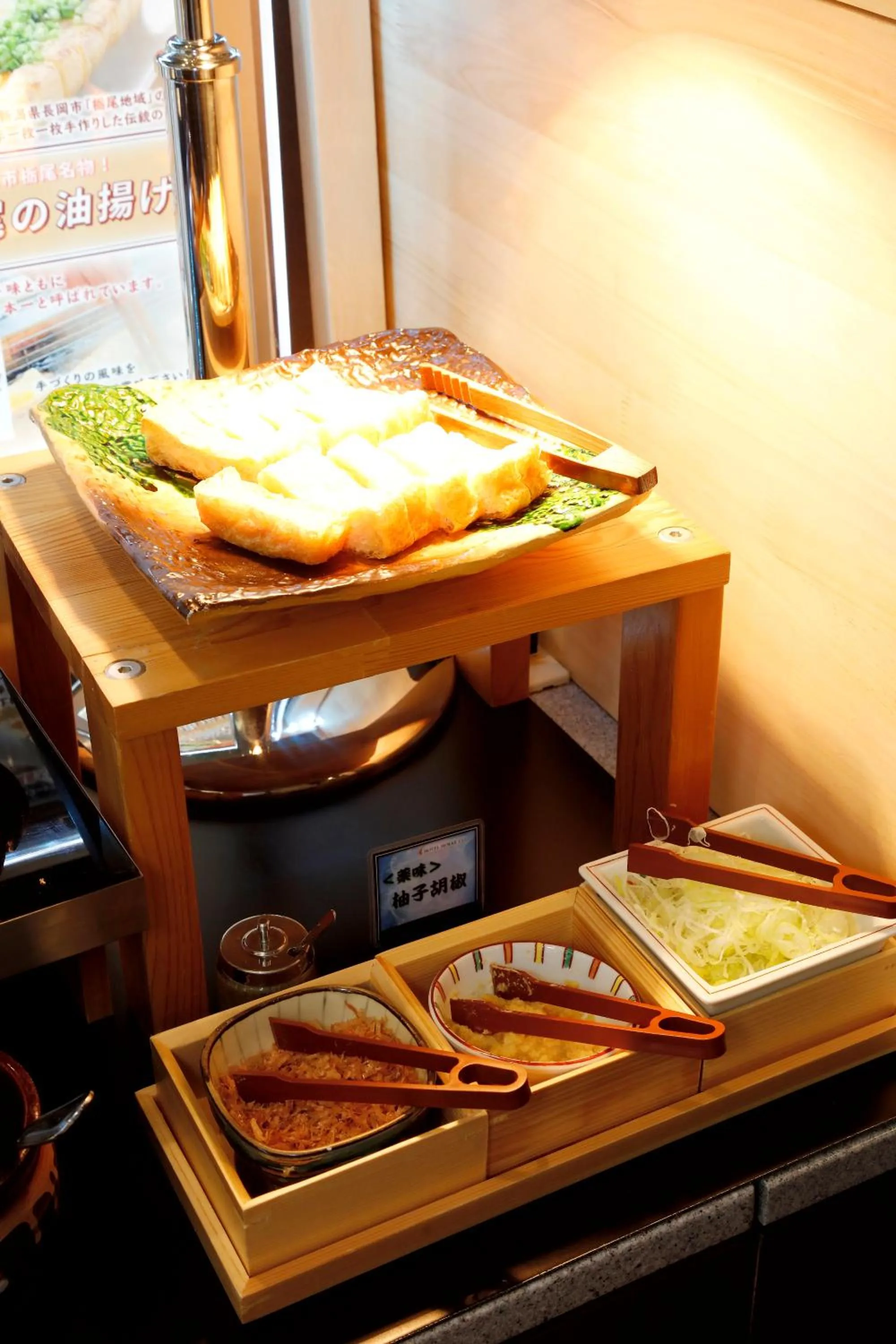 Buffet breakfast in Hotel Hokke Club Niigata Nagaoka