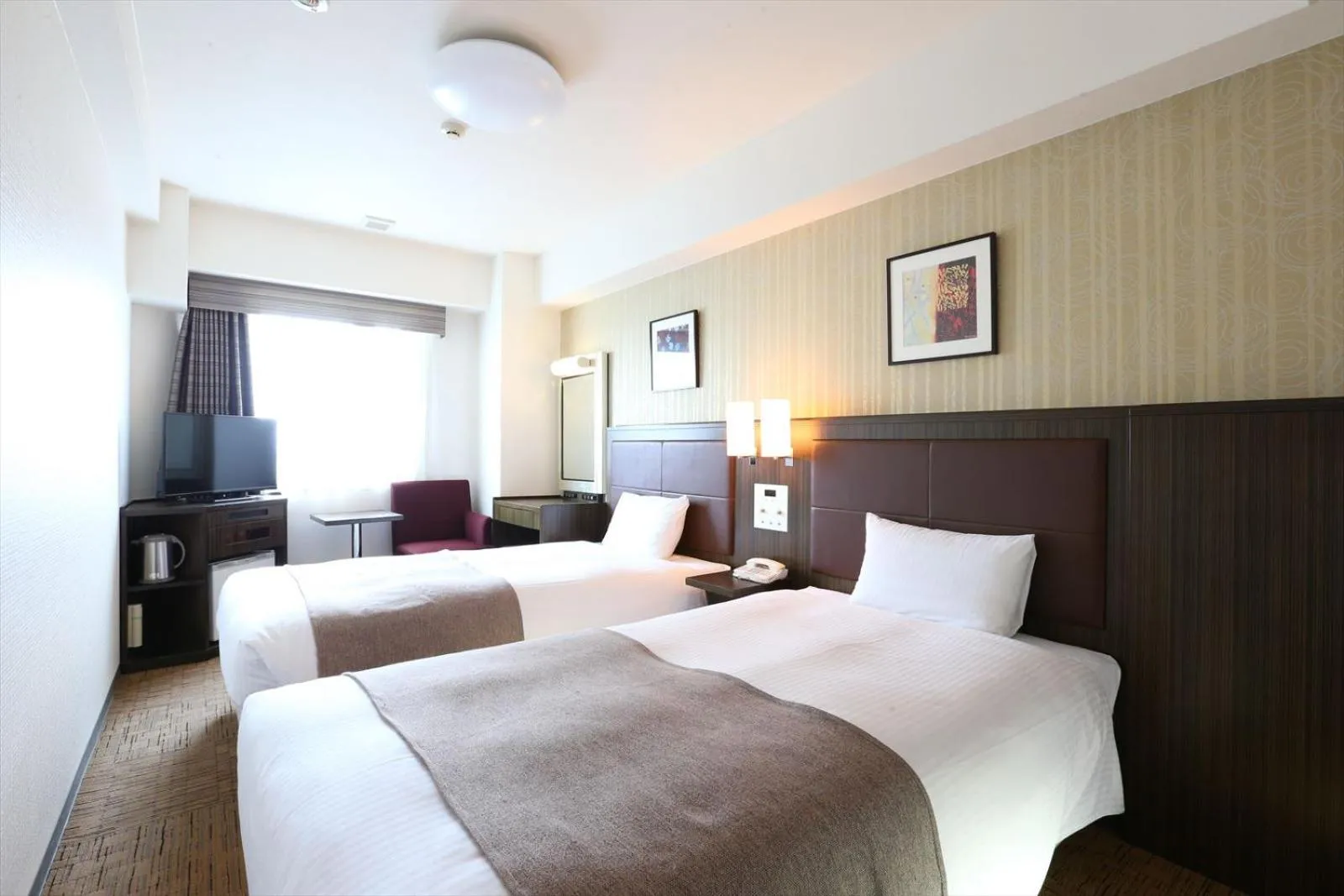 Photo of the whole room, Bed in Hotel Hokke Club Niigata Nagaoka