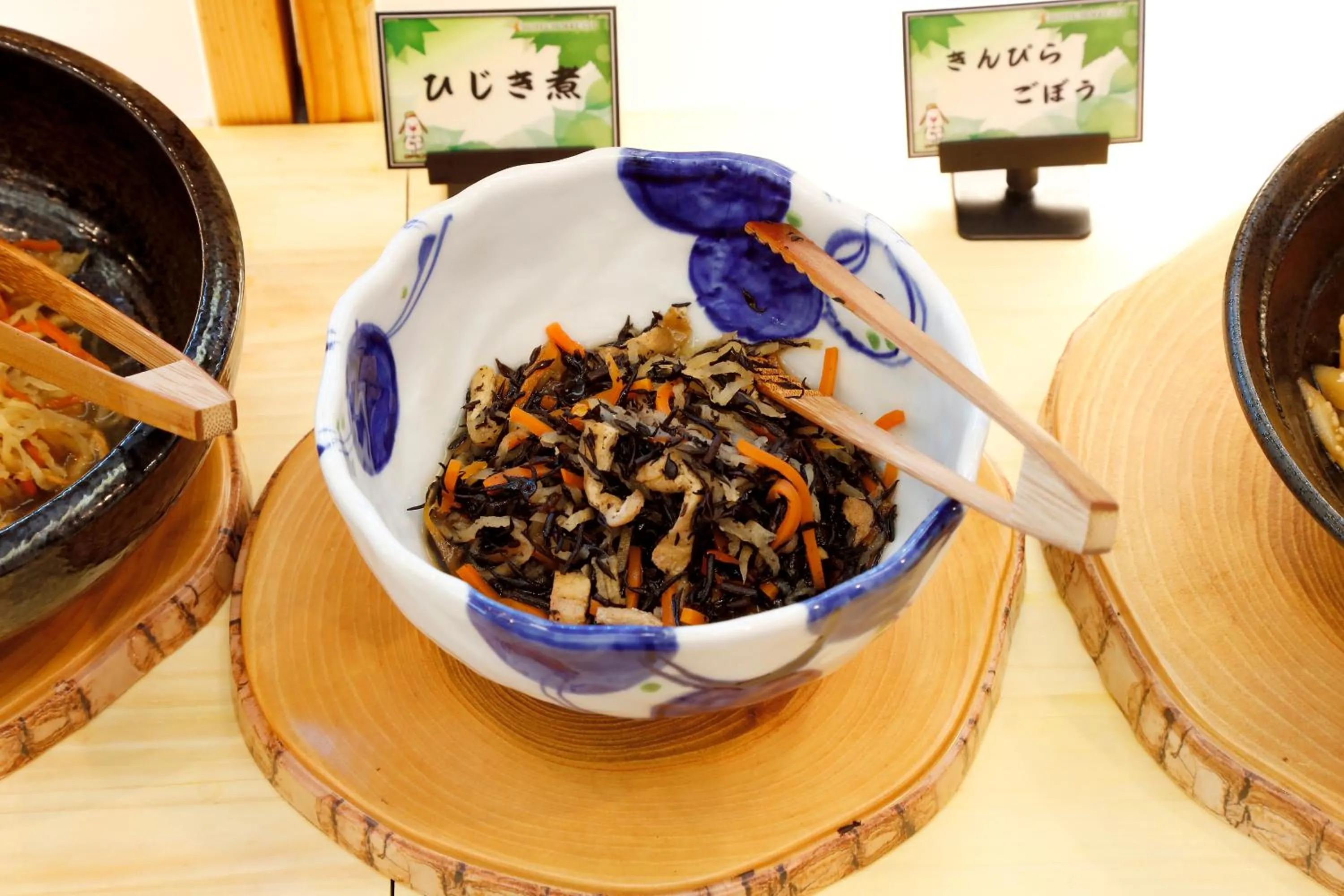 Buffet breakfast in Hotel Hokke Club Niigata Nagaoka