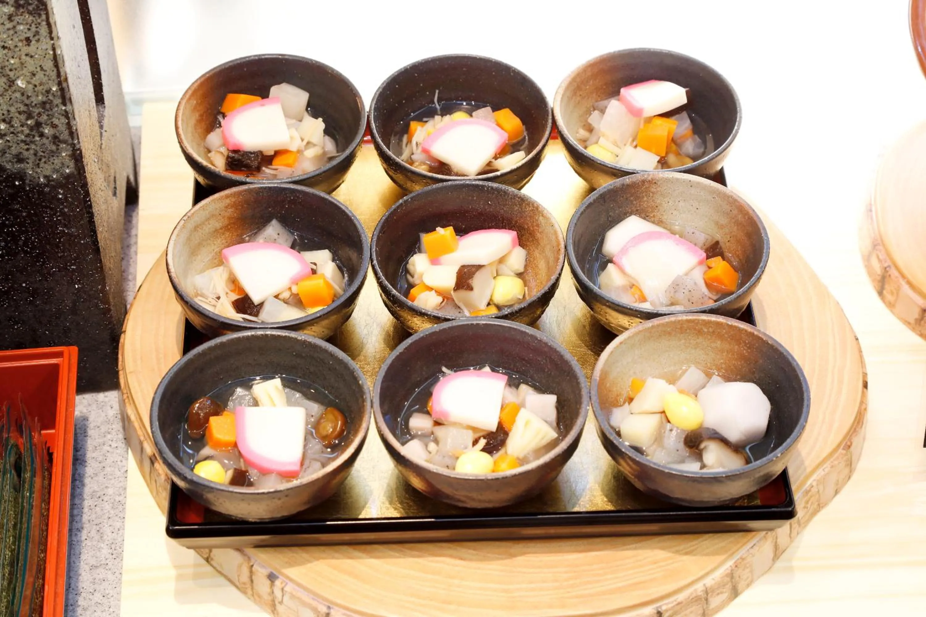 Buffet breakfast in Hotel Hokke Club Niigata Nagaoka