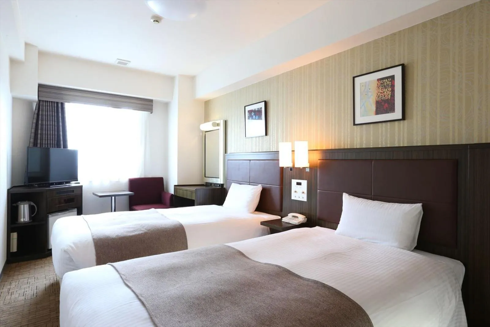 Photo of the whole room, Bed in Hotel Hokke Club Niigata Nagaoka