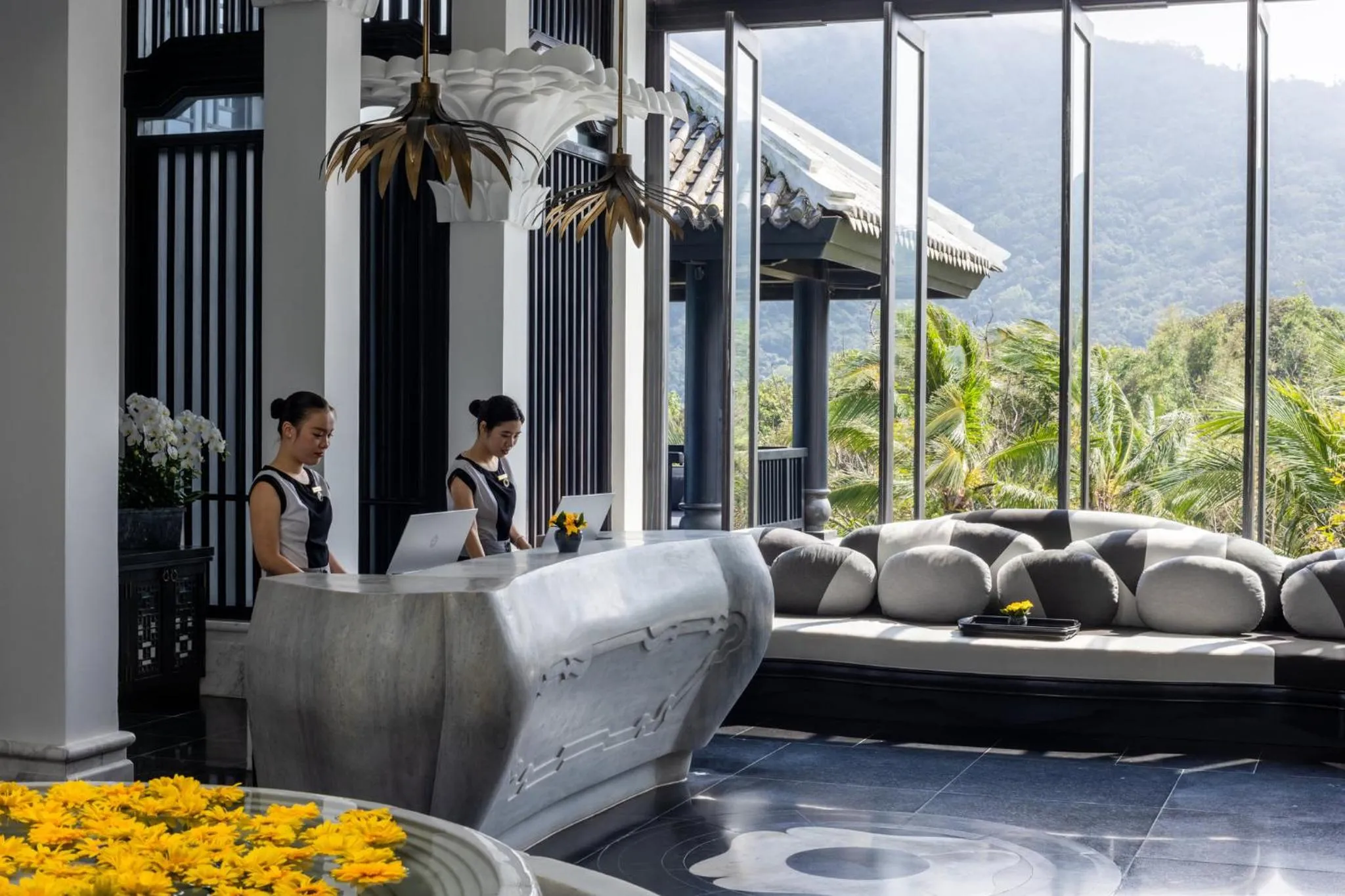 Property building in InterContinental Danang Sun Peninsula Resort by IHG