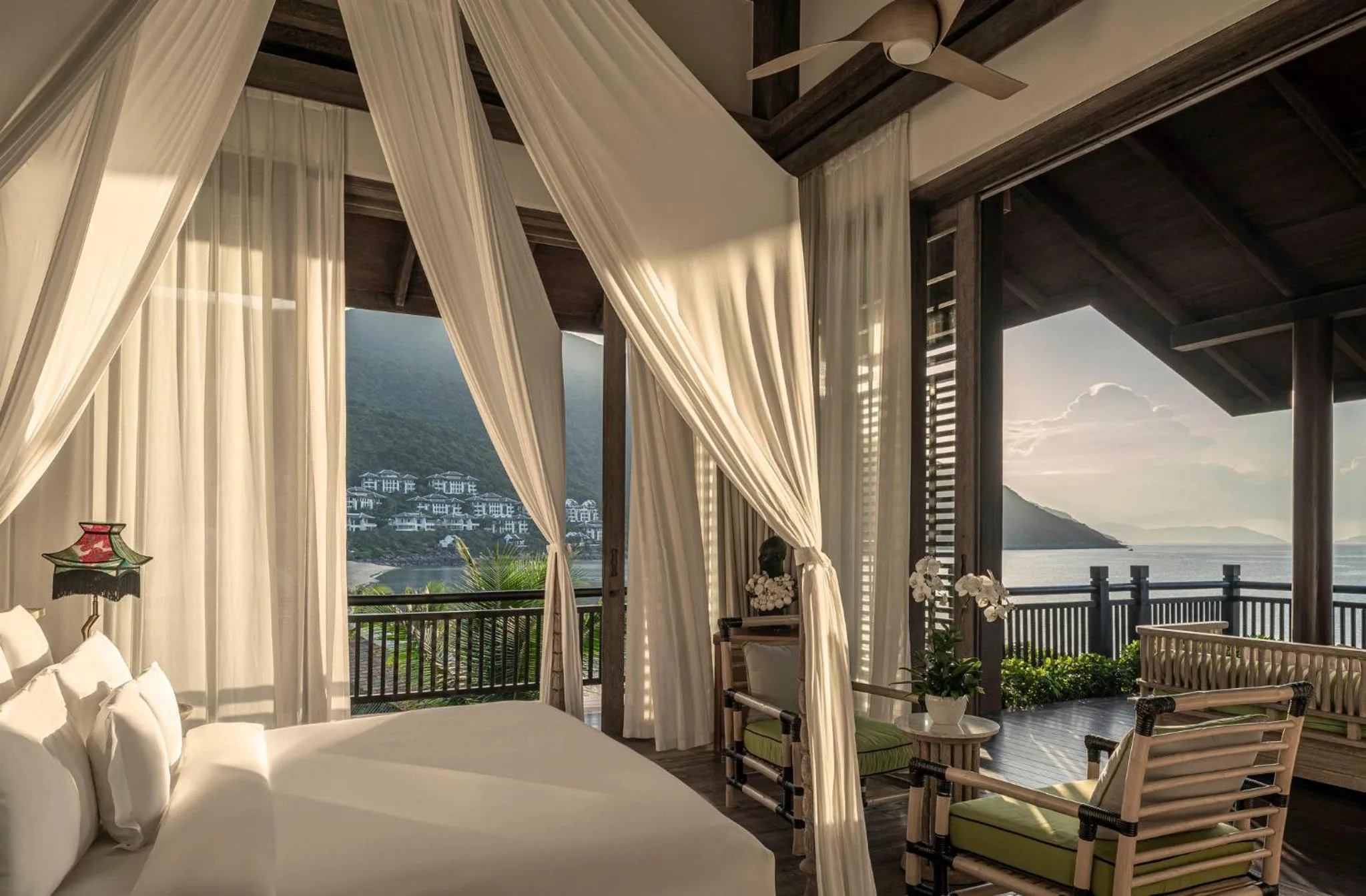 Photo of the whole room, Bed in InterContinental Danang Sun Peninsula Resort by IHG