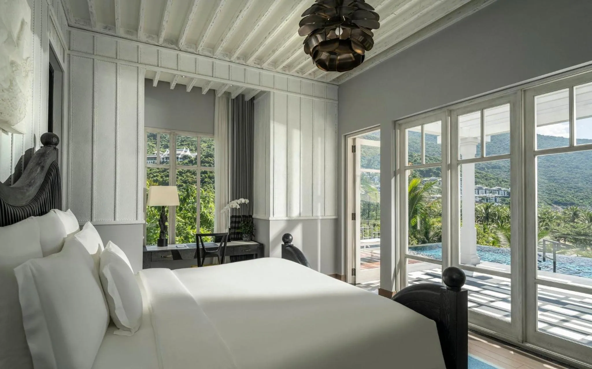 Photo of the whole room, Bed in InterContinental Danang Sun Peninsula Resort by IHG