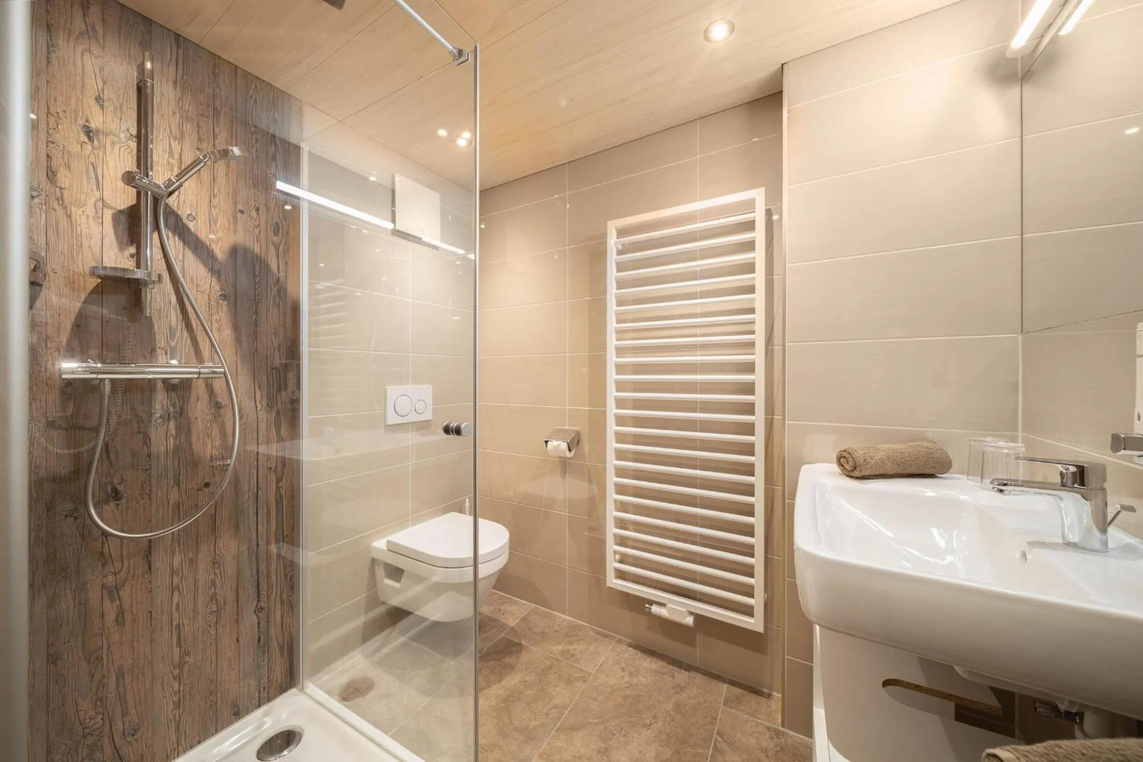 Shower in Haus Gafrina