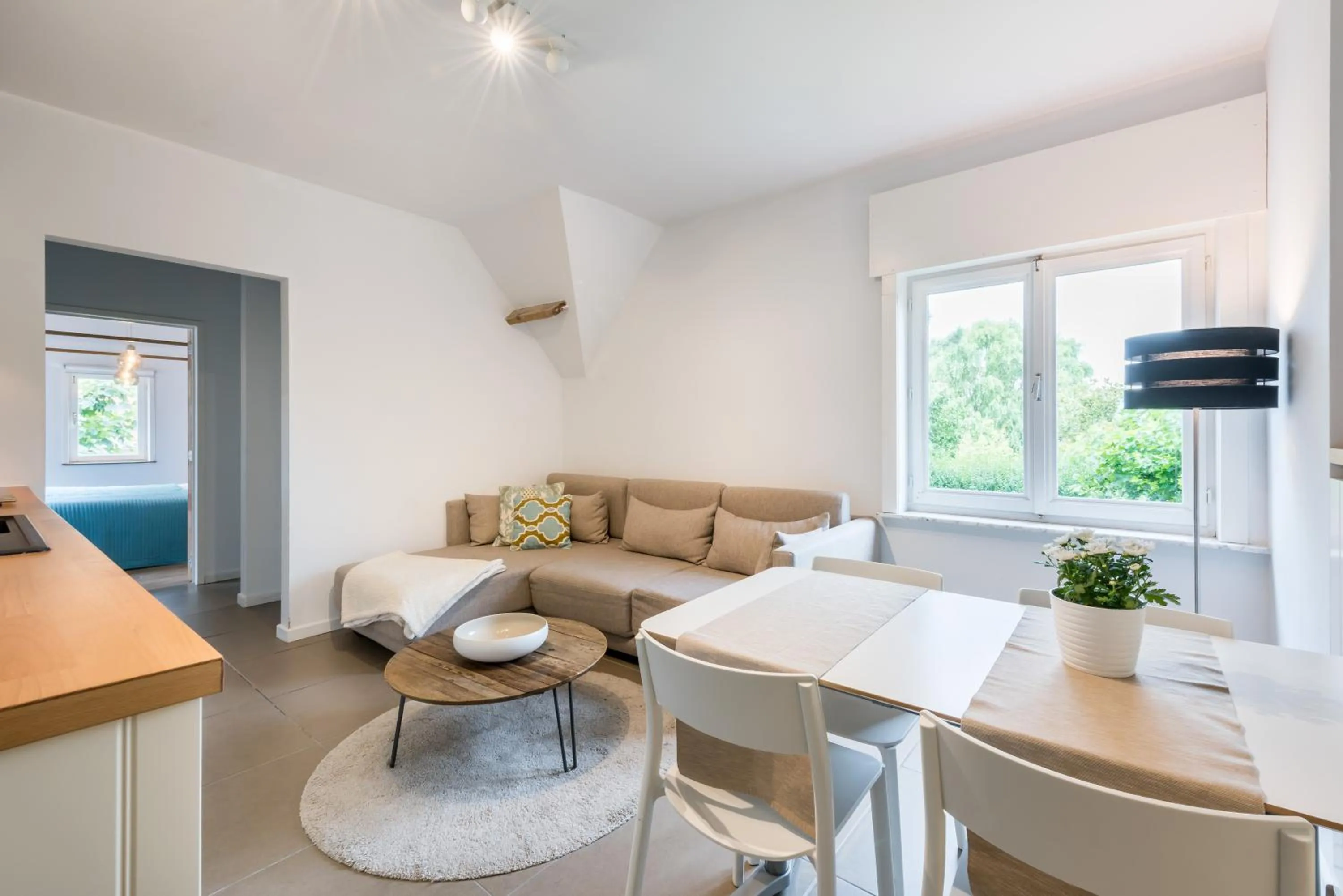 Living room in B&B visavis