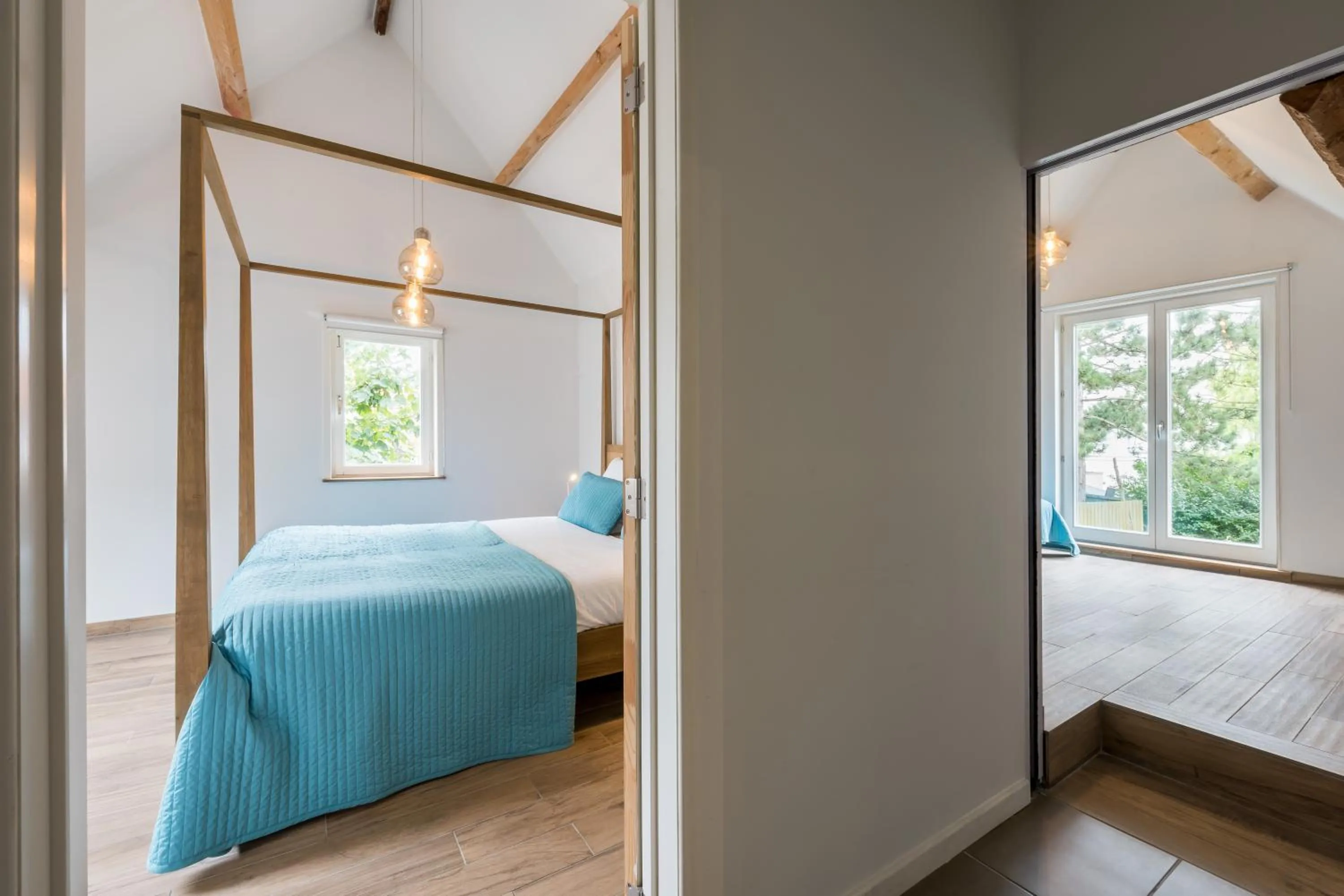 Bedroom, Bed in B&B visavis