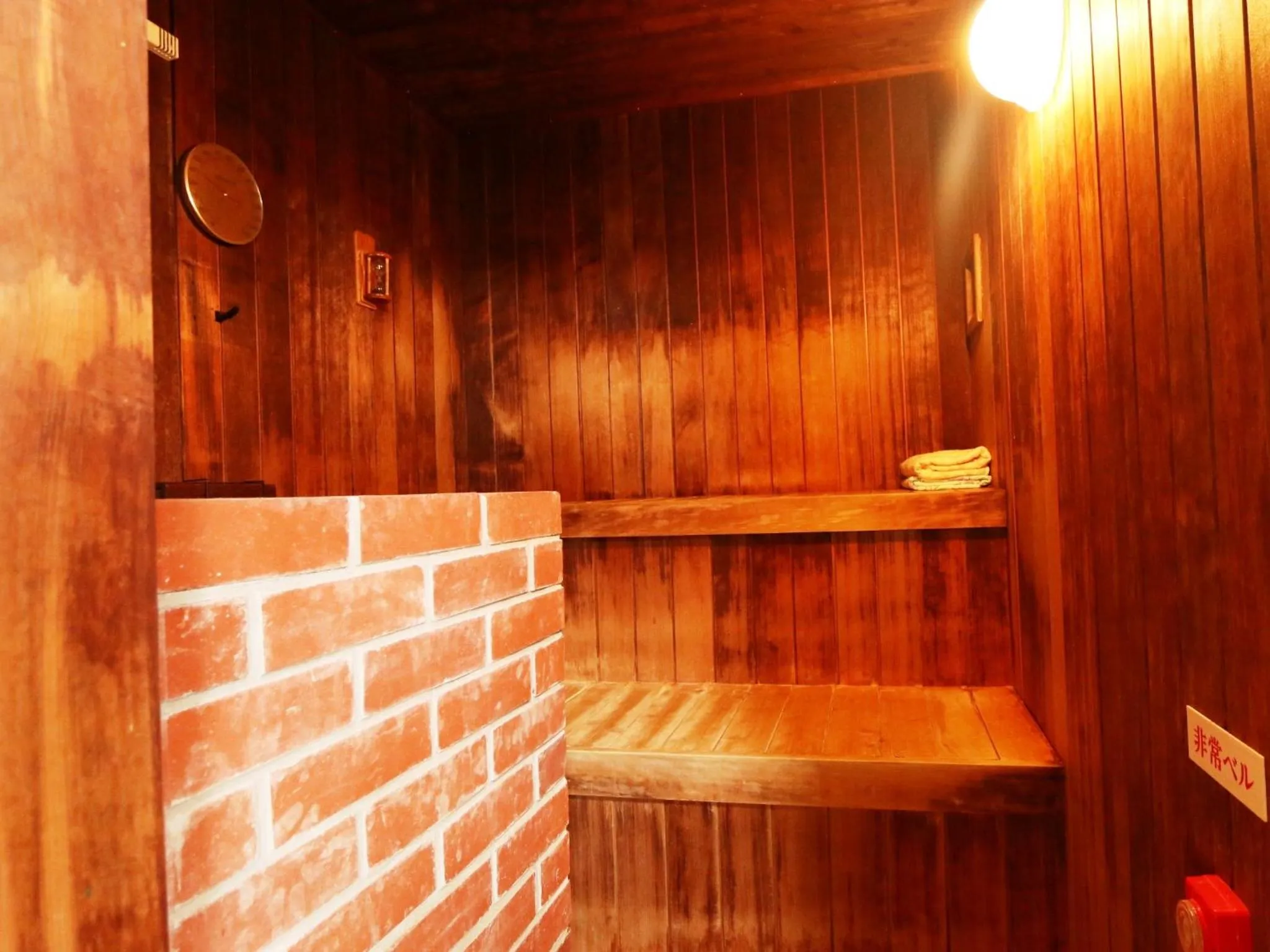 Sauna in Ryokan Kamomeso