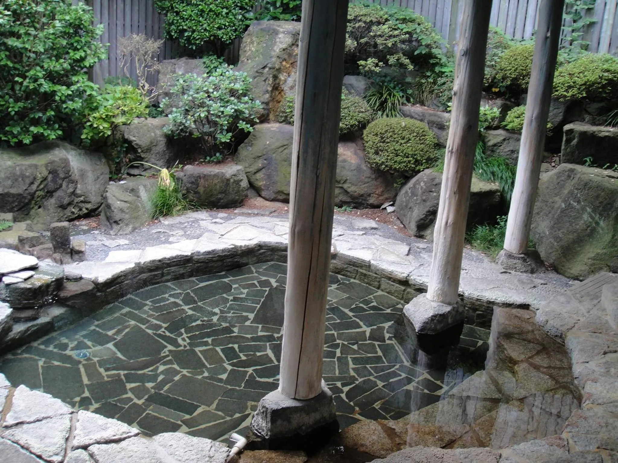 Hot Spring Bath in Ryokan Kamomeso
