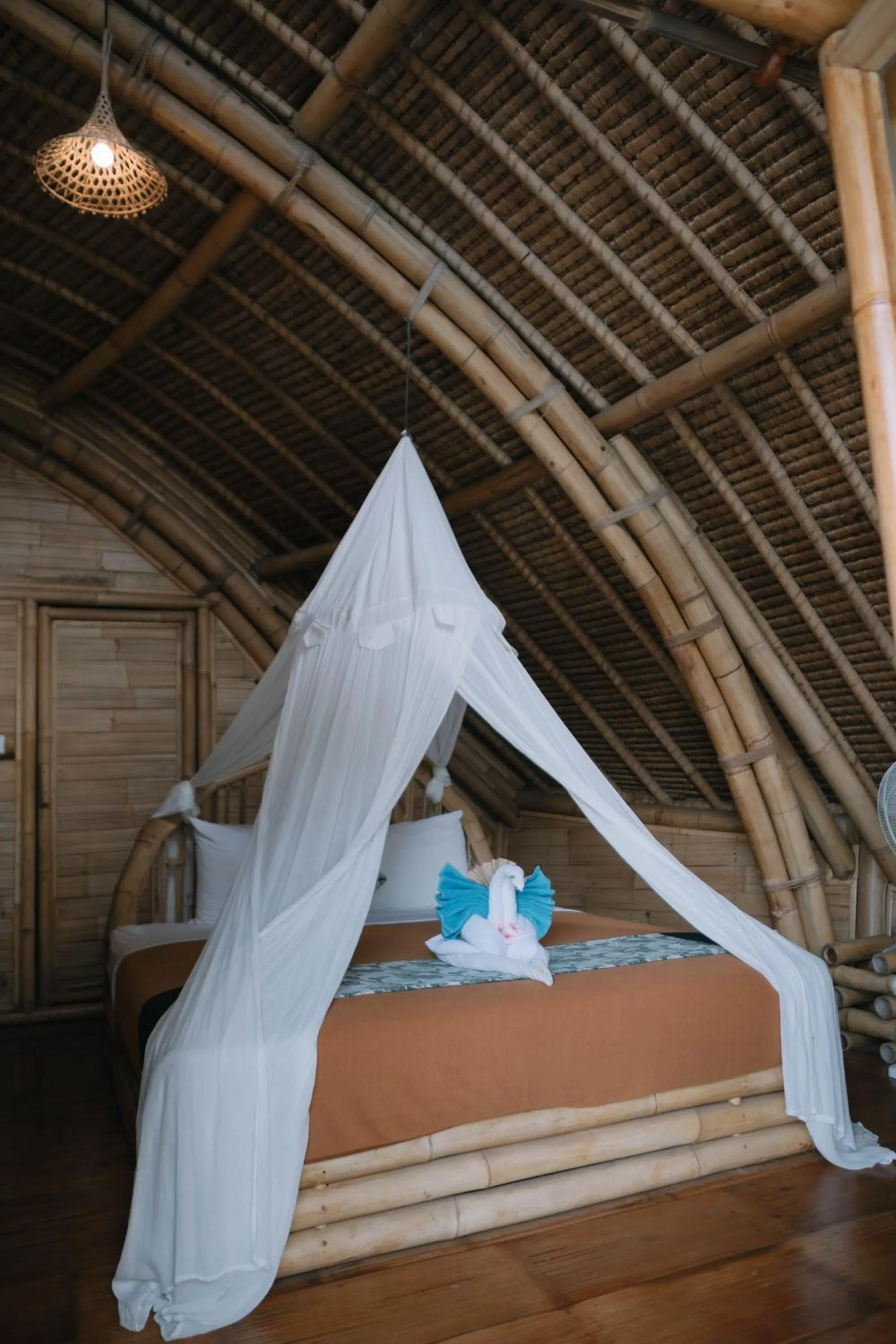 Bed in Sun Sang Eco Retreats