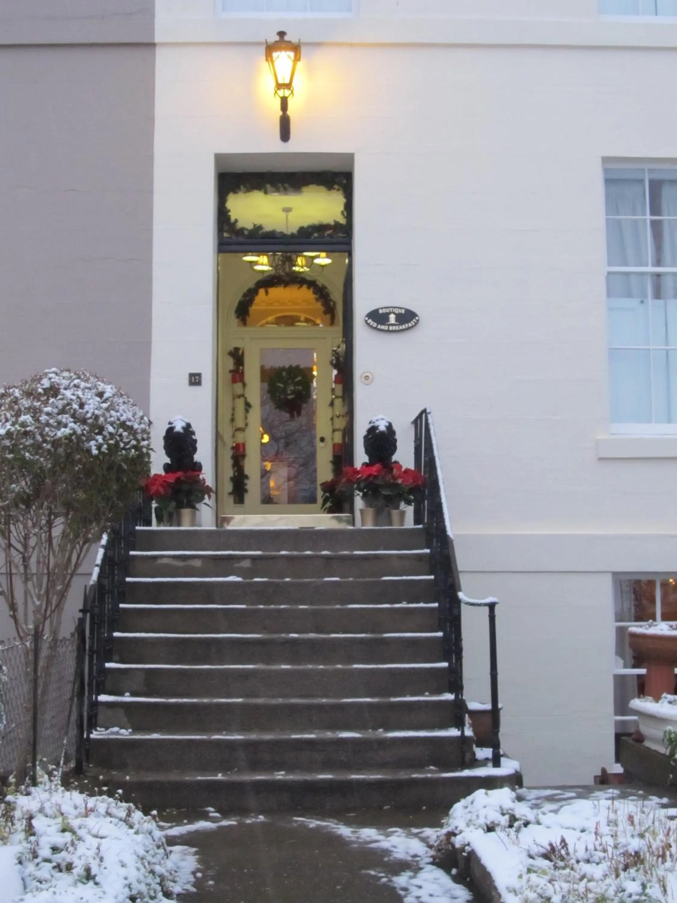 Facade/entrance in The Townhouse