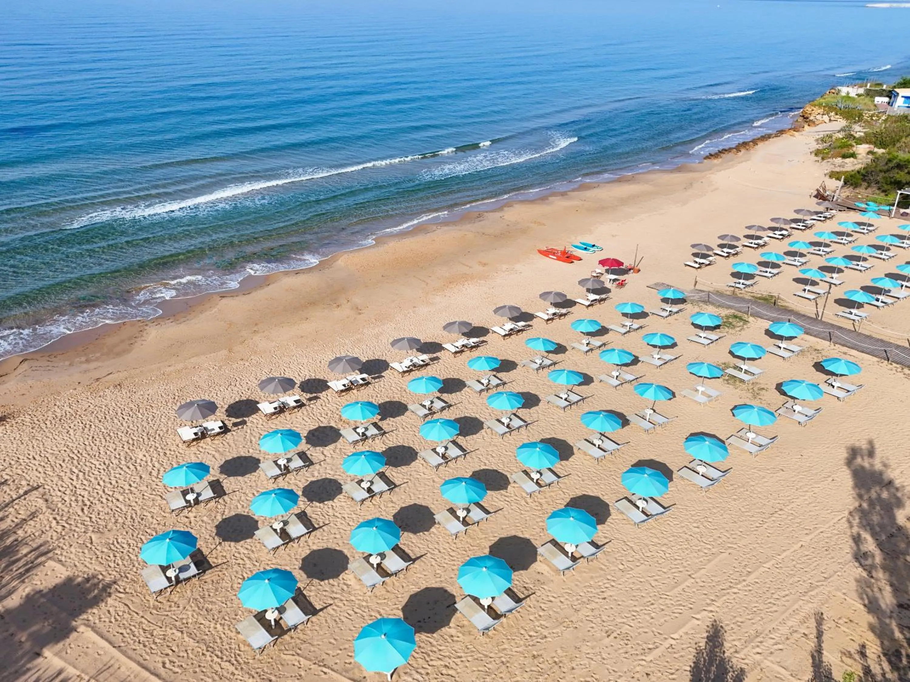 Beach in Le Dune Resort