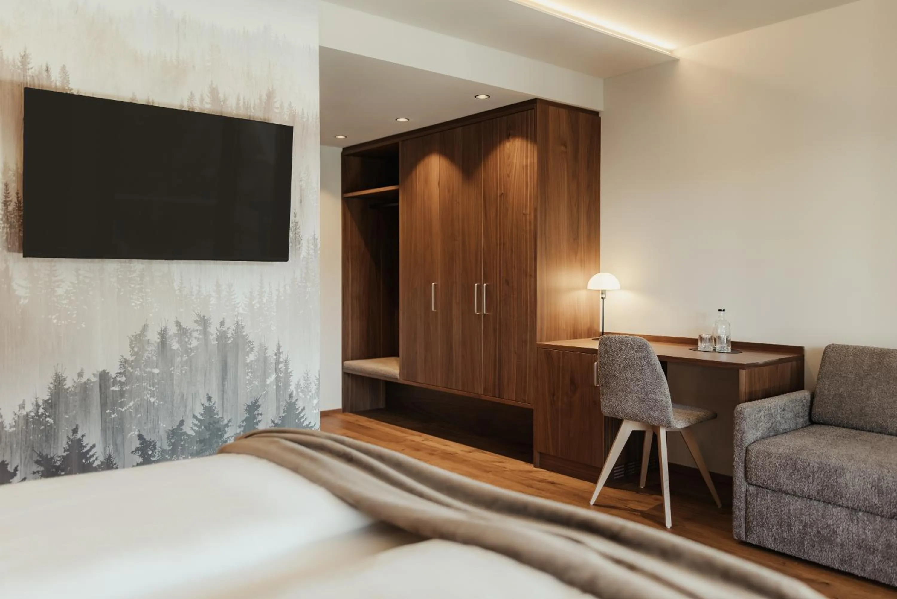 Photo of the whole room, Bed in Hotel B&B Feldmessner