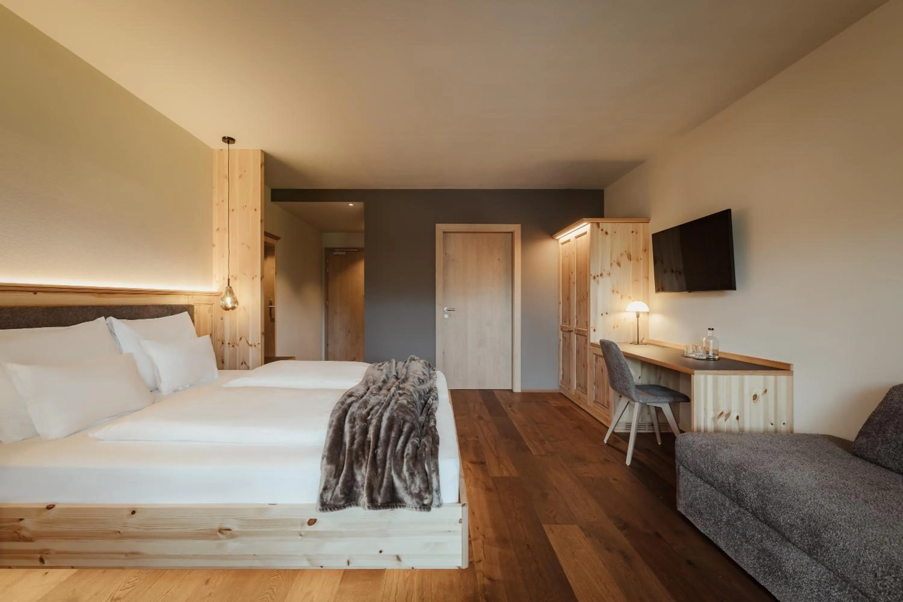 Photo of the whole room, Bed in Hotel B&B Feldmessner