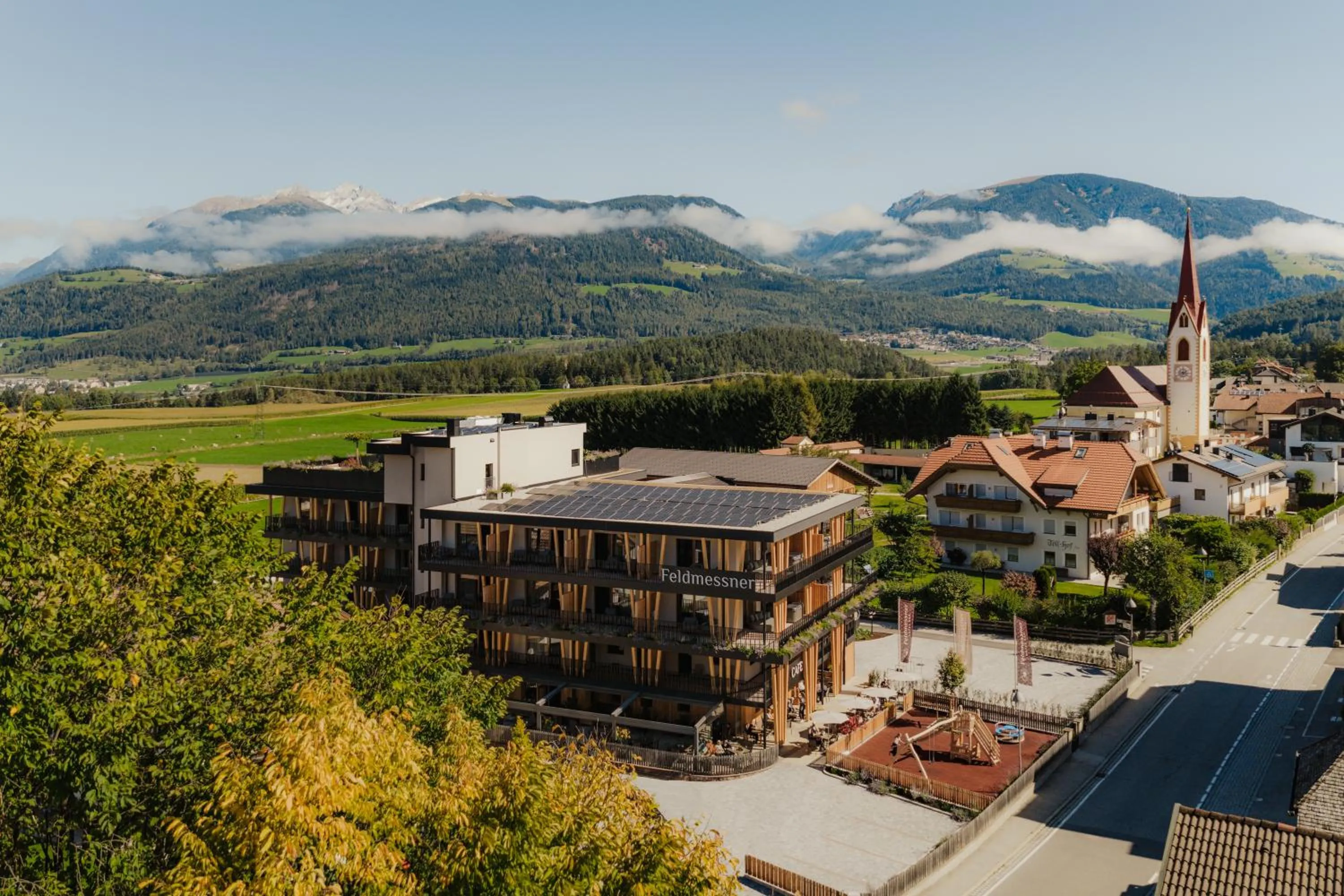 Property building in Hotel B&B Feldmessner