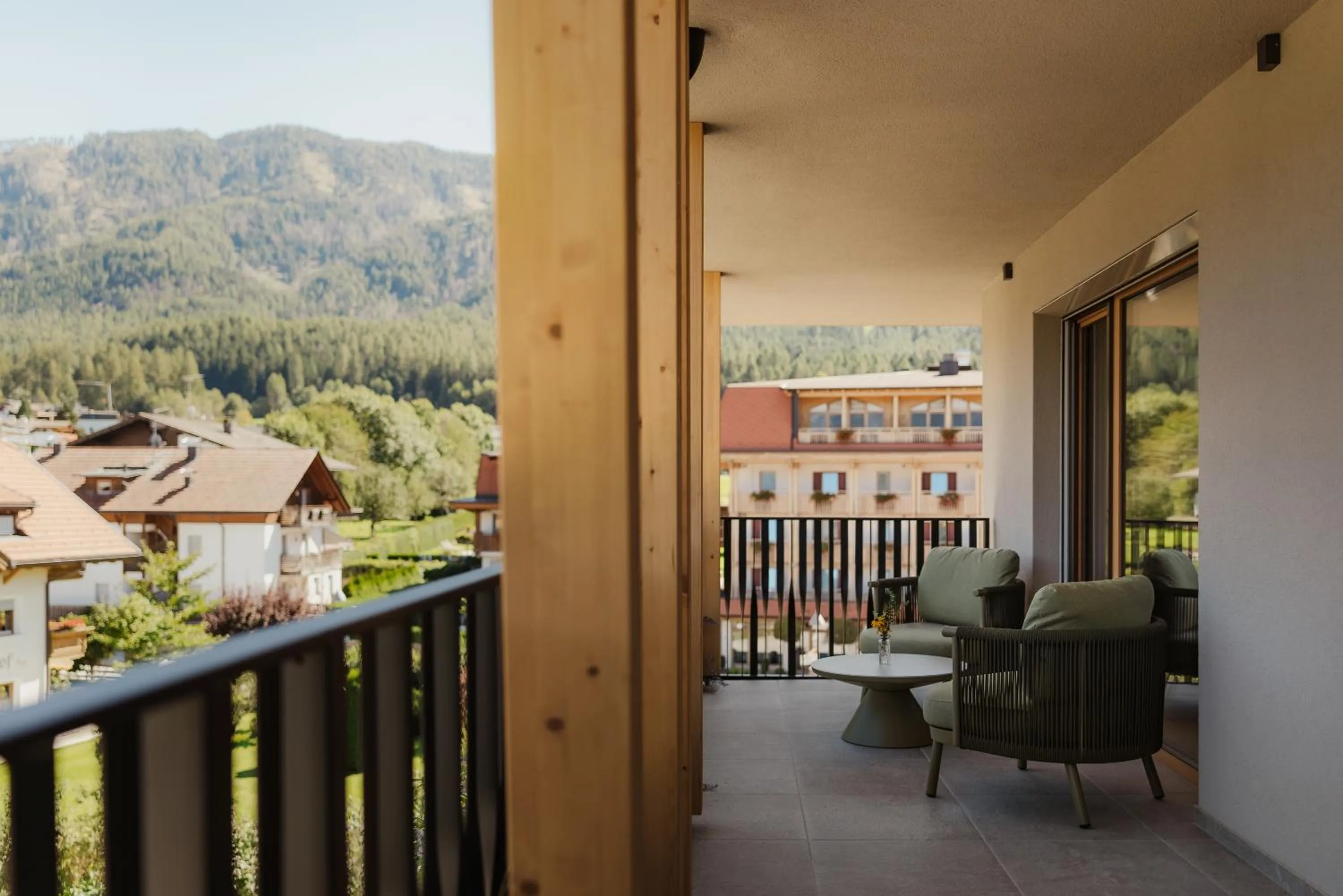 Balcony/Terrace in Hotel B&B Feldmessner