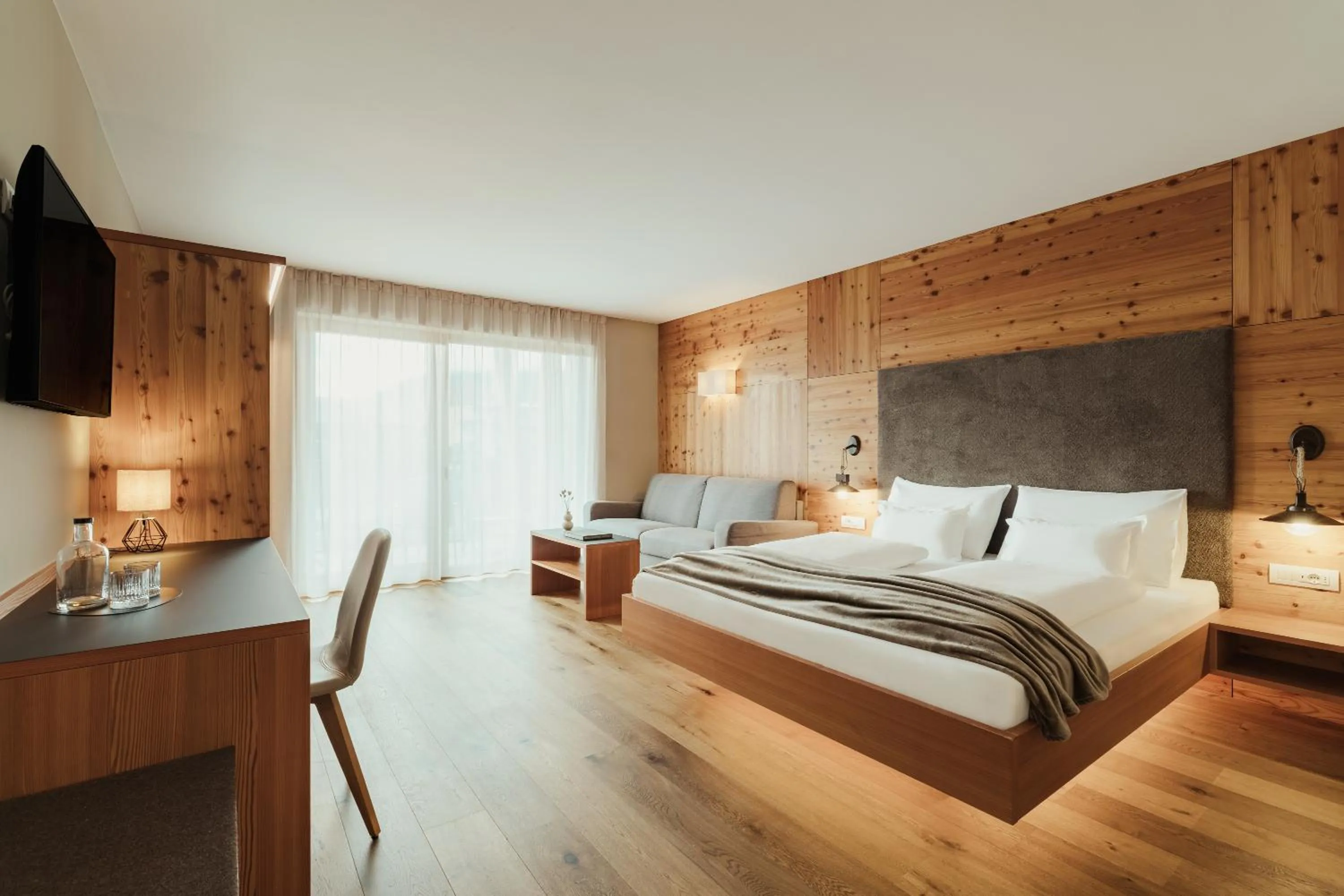 Photo of the whole room, Bed in Hotel B&B Feldmessner