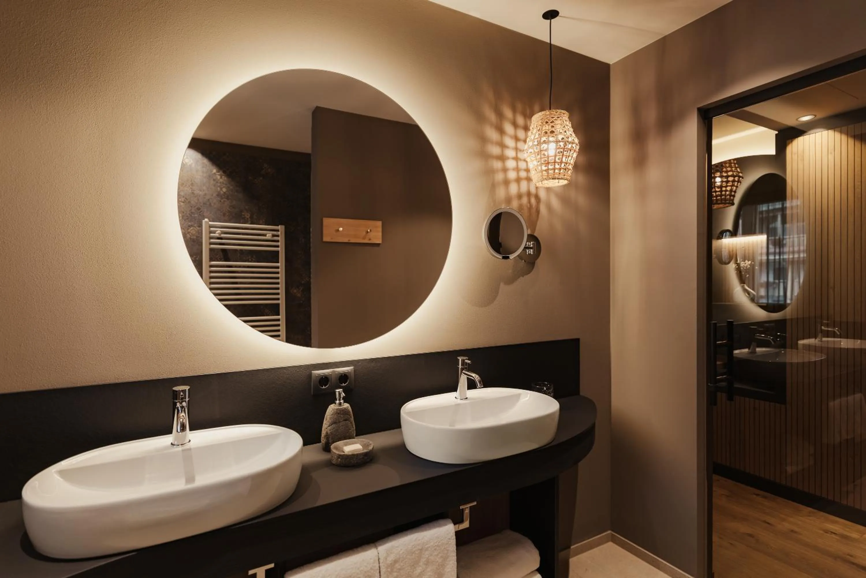 Bathroom in Hotel B&B Feldmessner