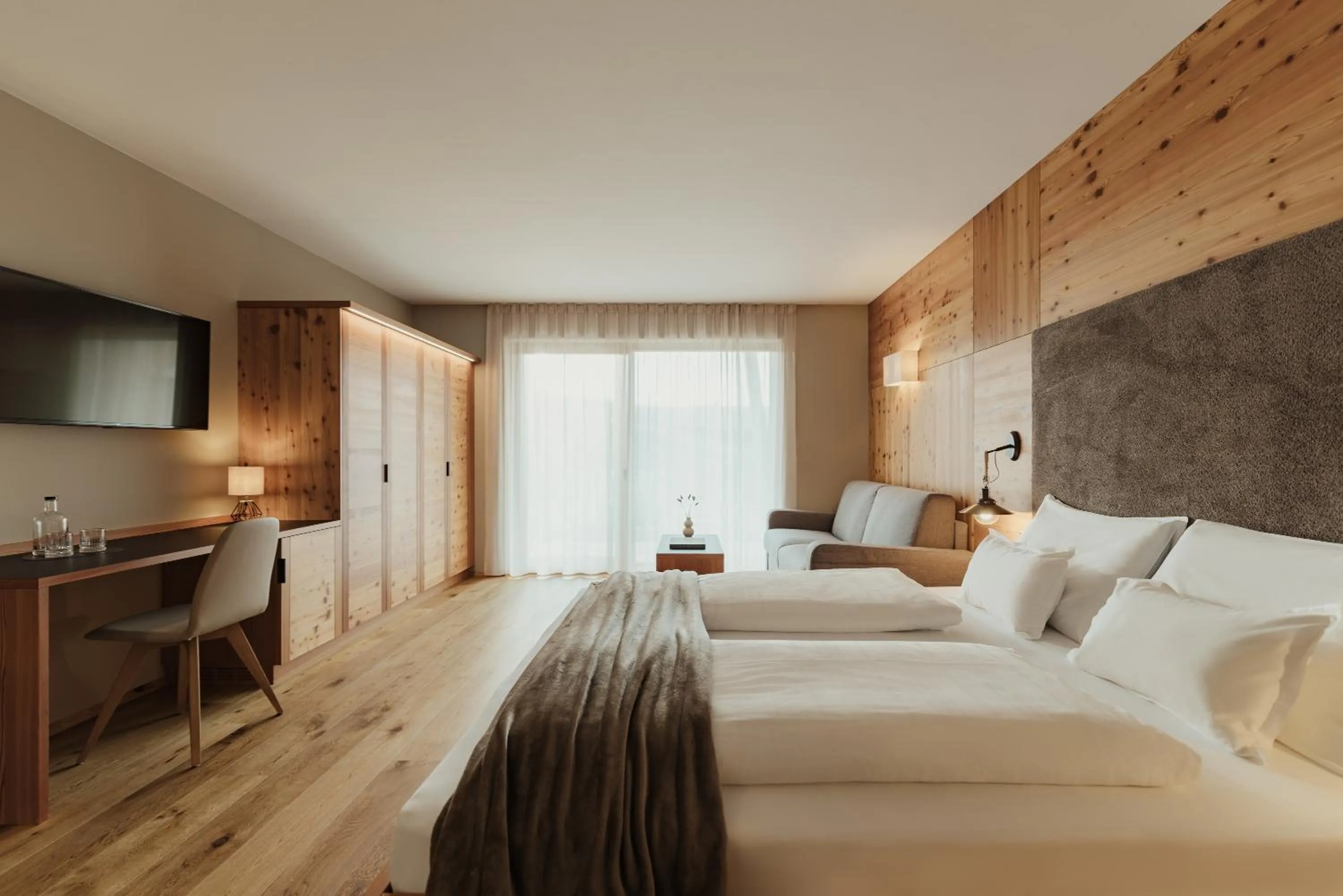 Photo of the whole room, Bed in Hotel B&B Feldmessner