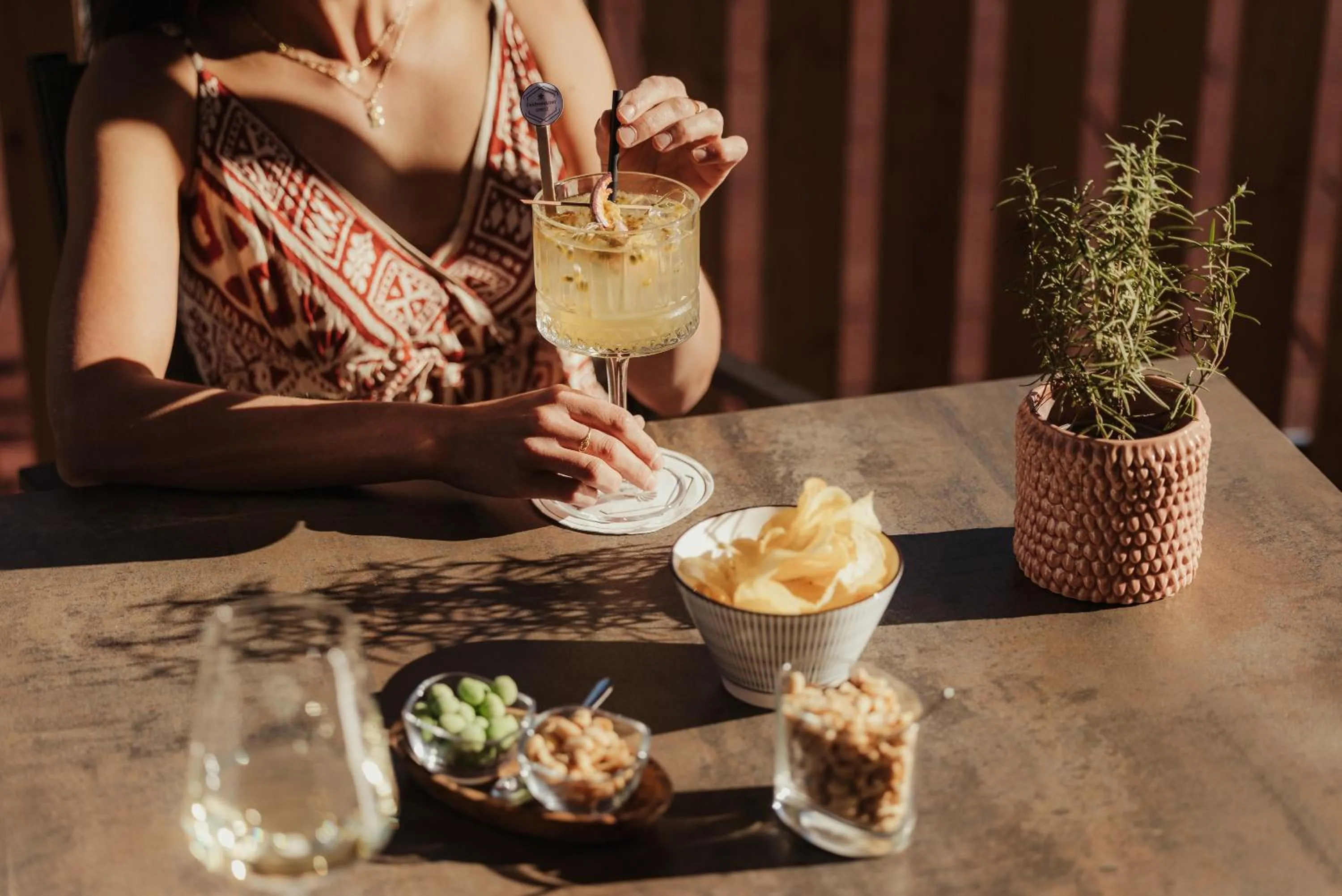 Lounge or bar in Hotel B&B Feldmessner