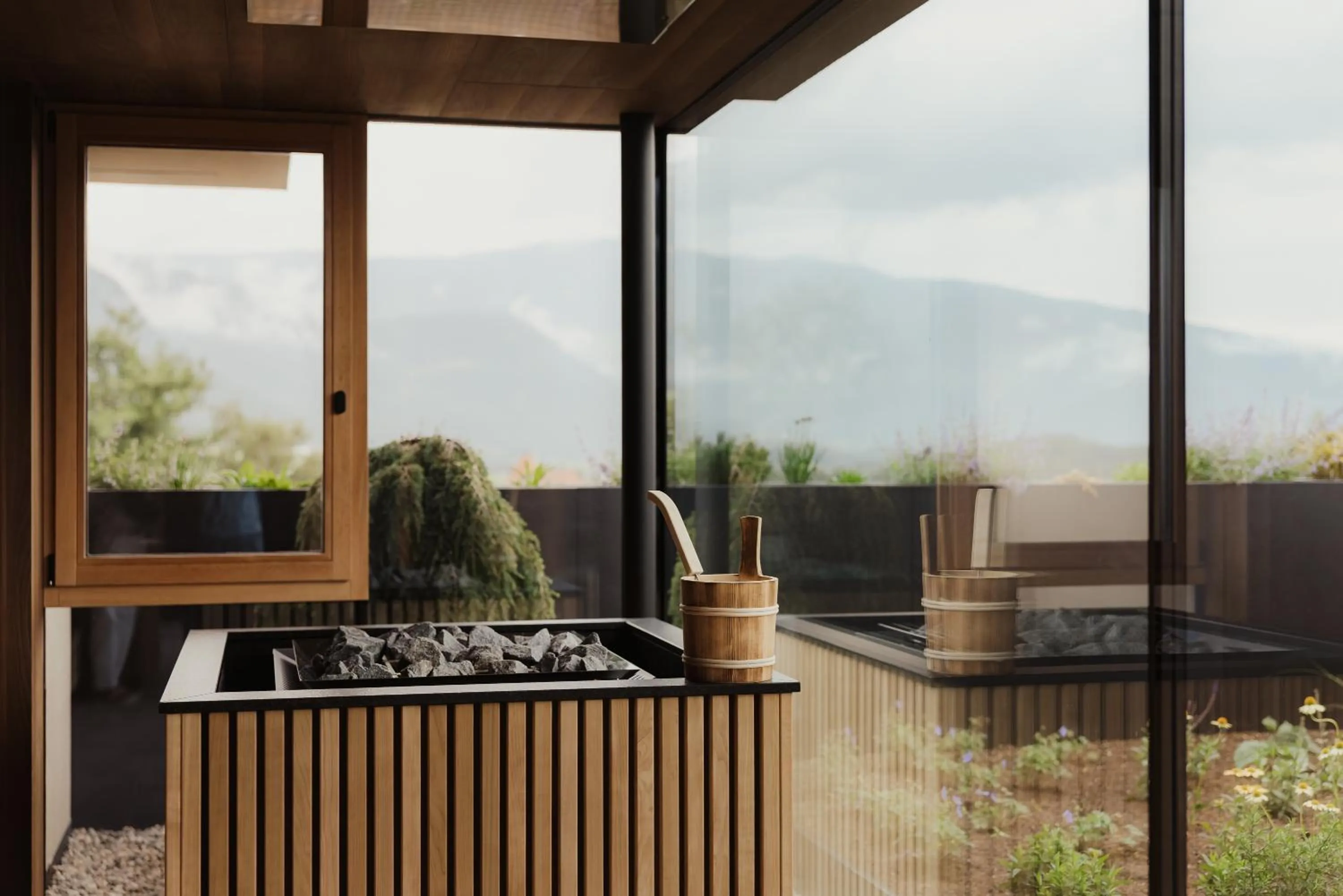 Spa and wellness centre/facilities in Hotel B&B Feldmessner