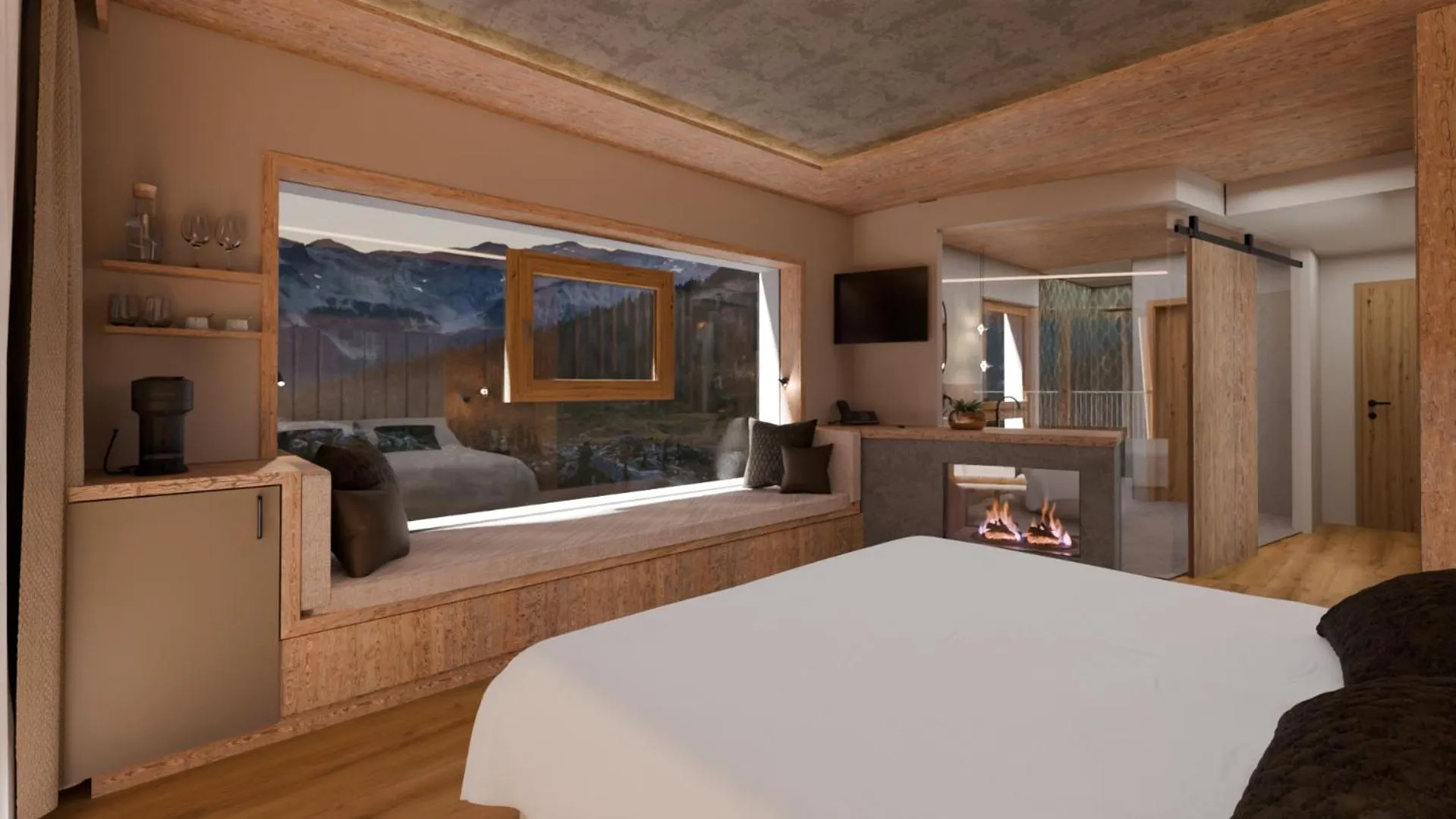 Bedroom, Bed in Hotel B&B Feldmessner