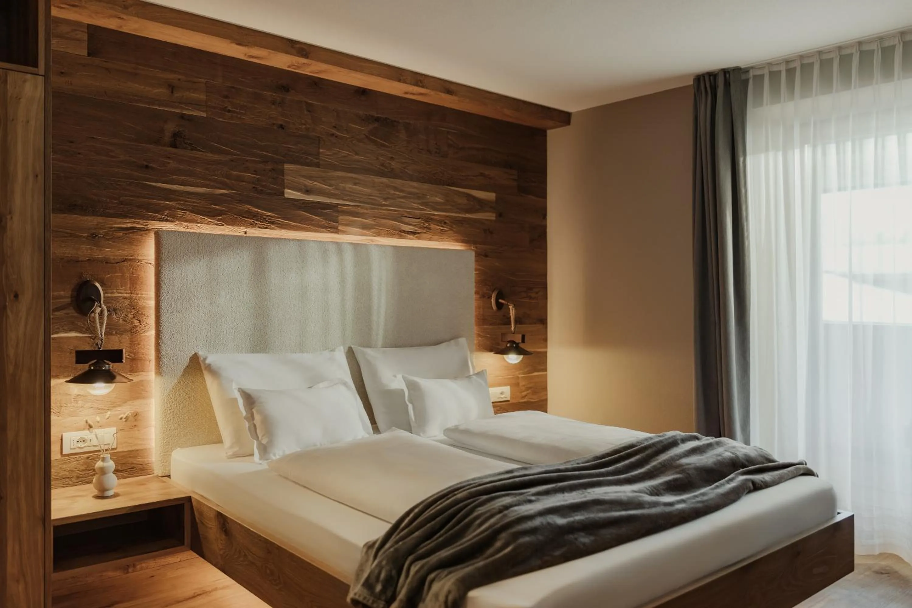 Bedroom, Bed in Hotel B&B Feldmessner