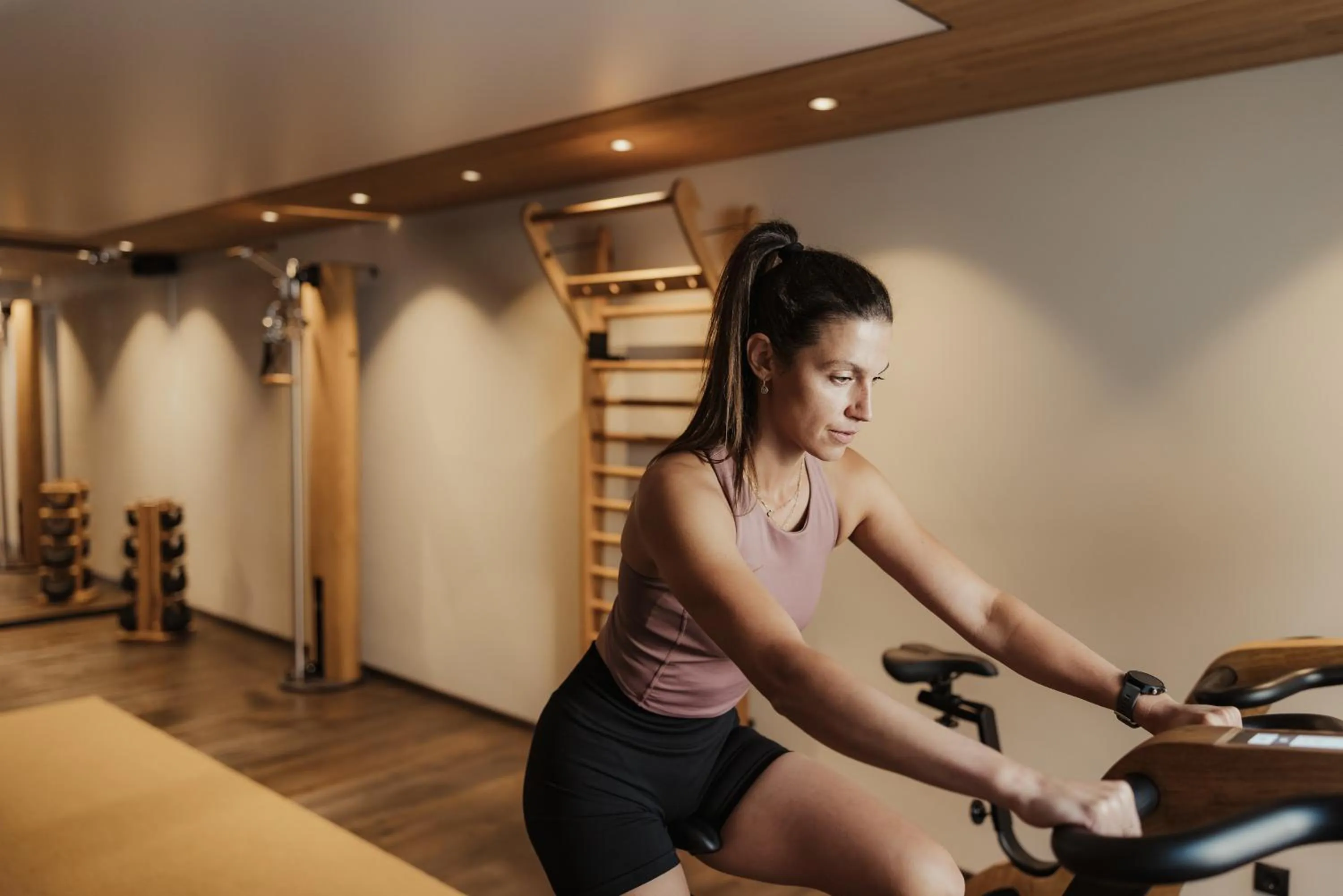 Fitness centre/facilities in Hotel B&B Feldmessner