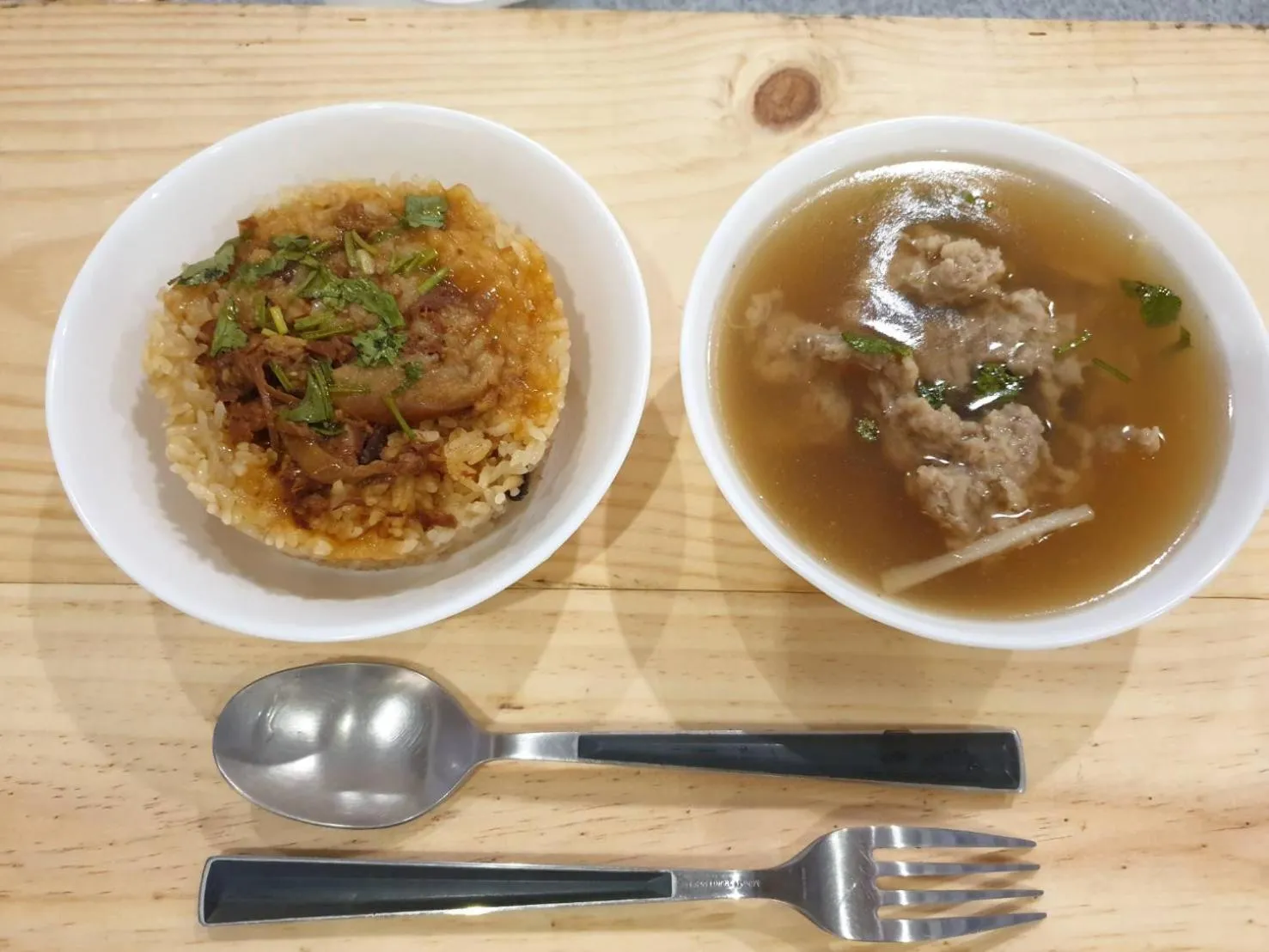 Breakfast in Meander 1948