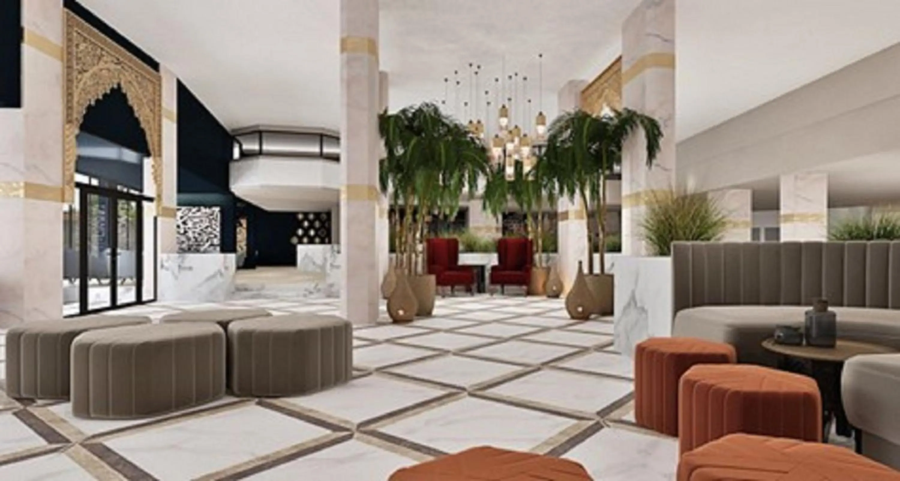 Seating area in Helya Beach Resort