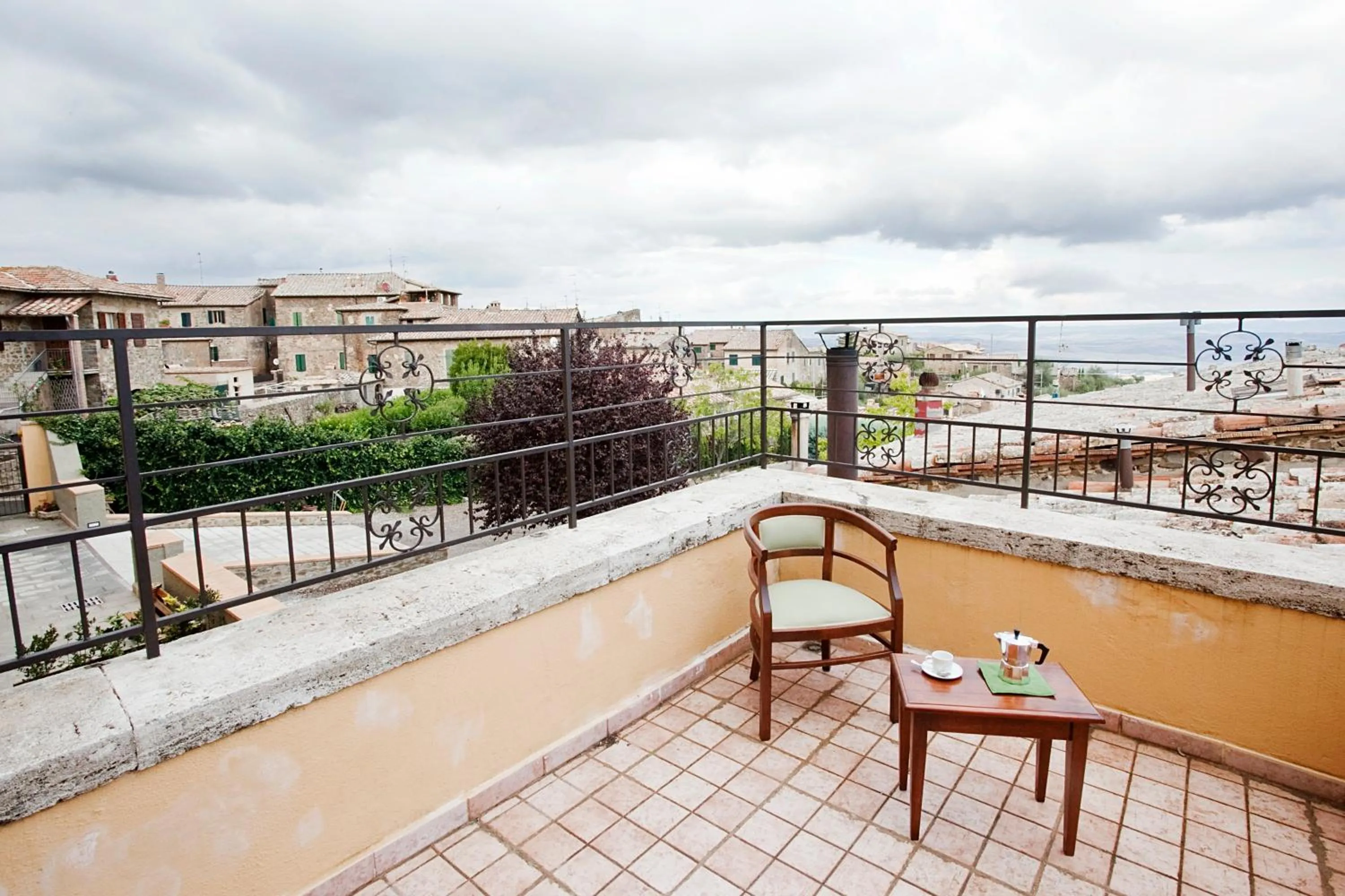 Balcony/Terrace in Residenza Palazzo Saloni