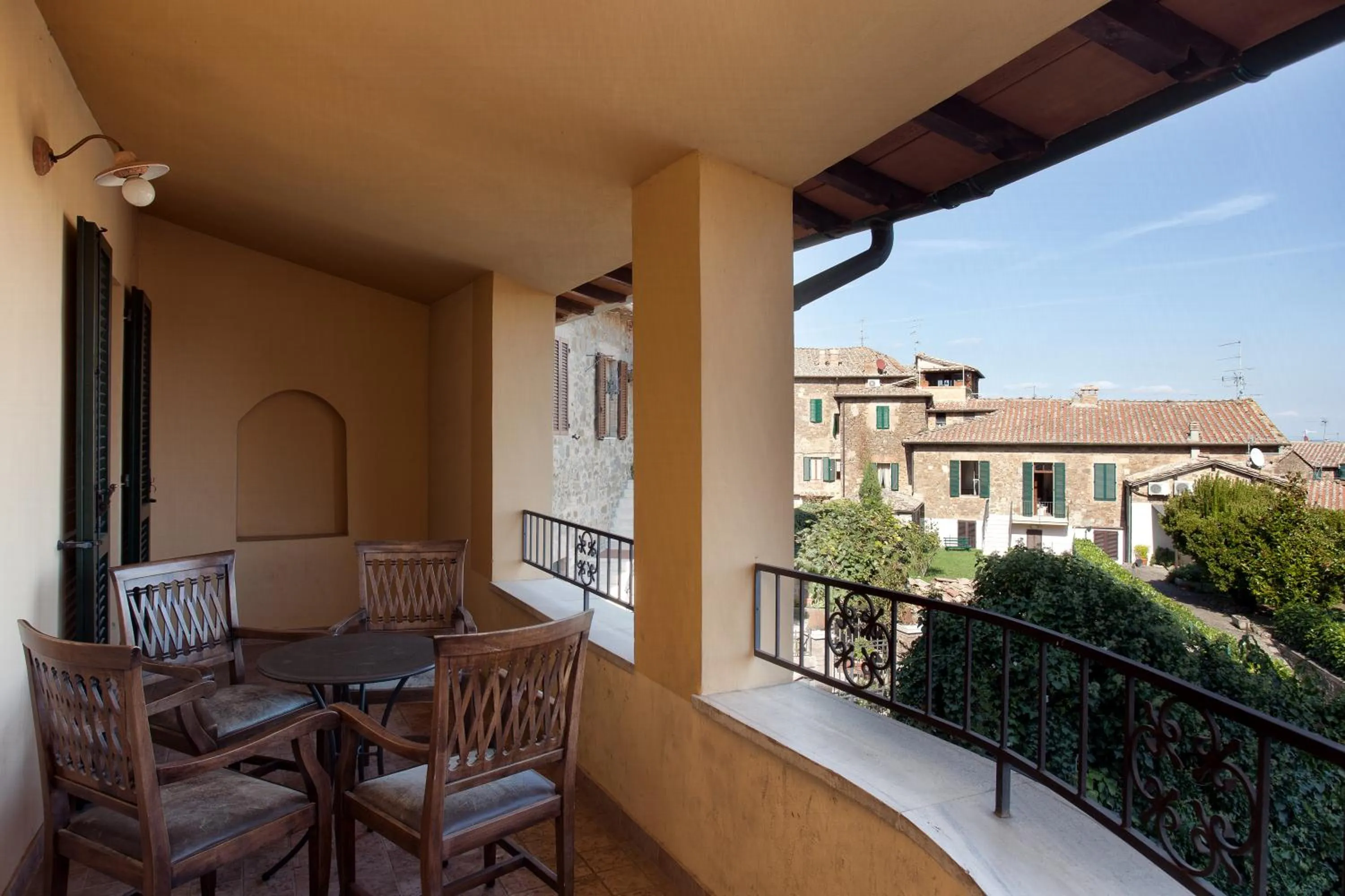 Balcony/Terrace in Residenza Palazzo Saloni