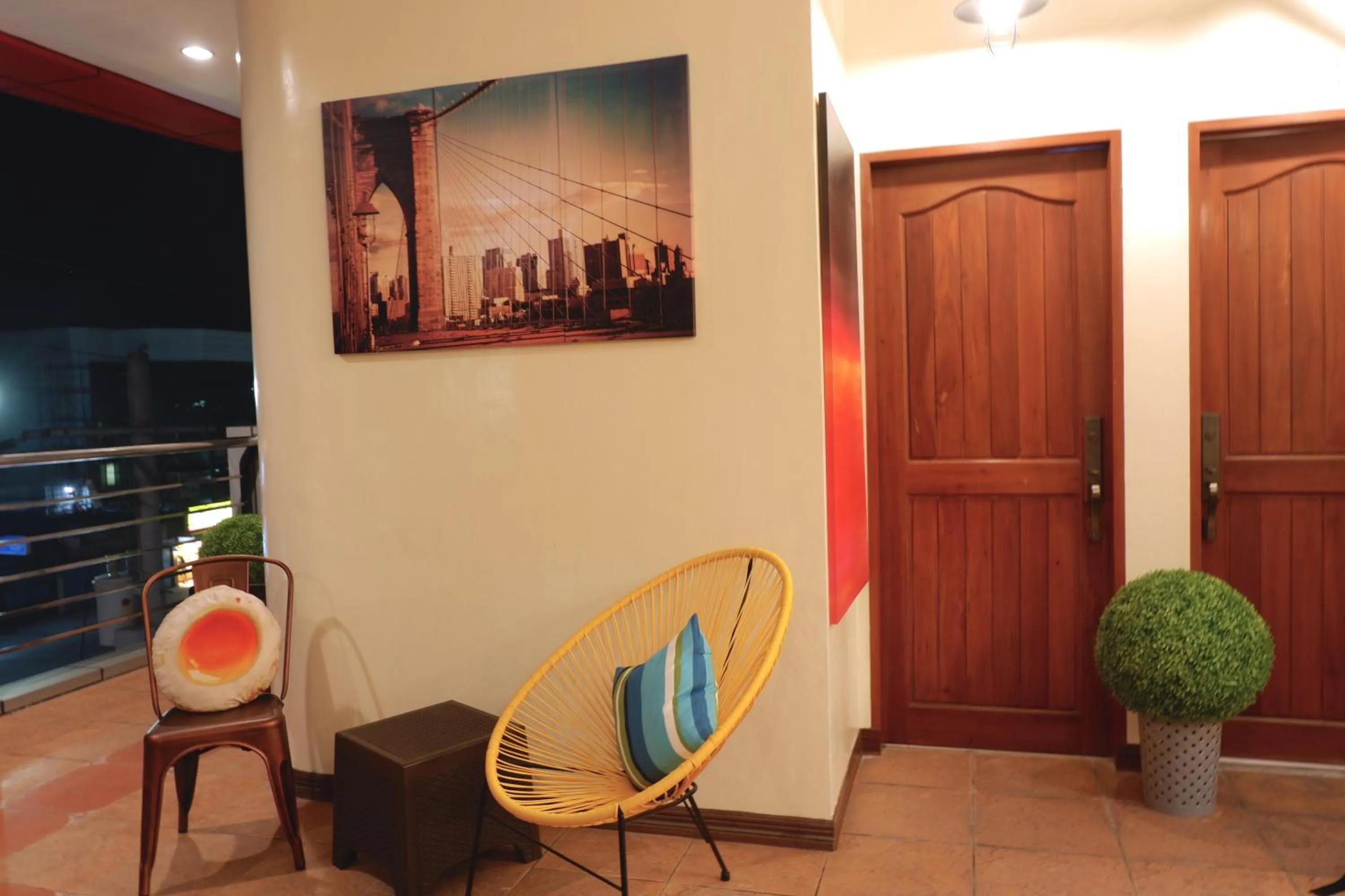 Balcony/Terrace in The Runway Inn - Mactan Cebu