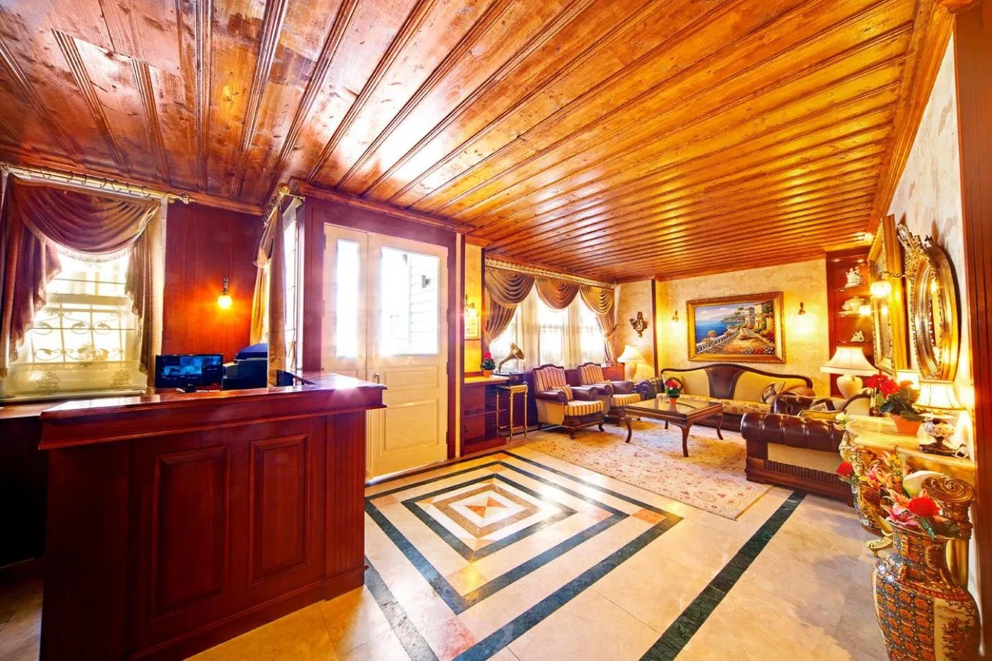 Lobby or reception in Dilhayat Kalfa Hotel