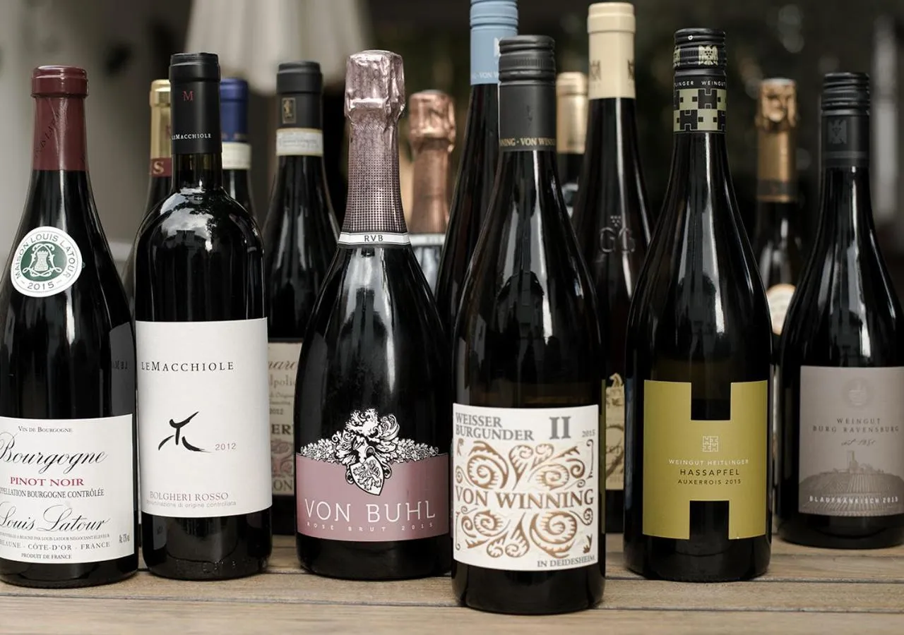 Alcoholic drinks in Der Grüne Baum