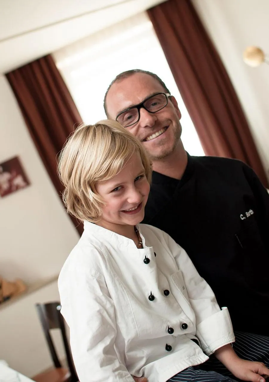 Family in Der Grüne Baum