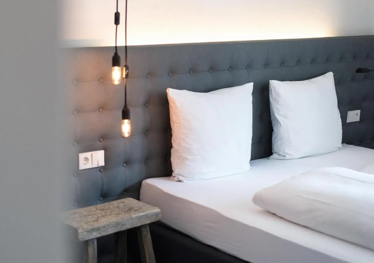 Photo of the whole room, Bed in Der Grüne Baum