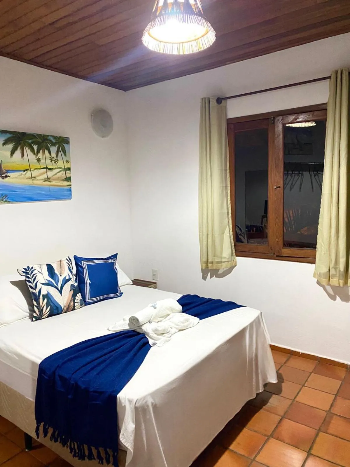 Bed in Pousada Arraial Lua Crescente