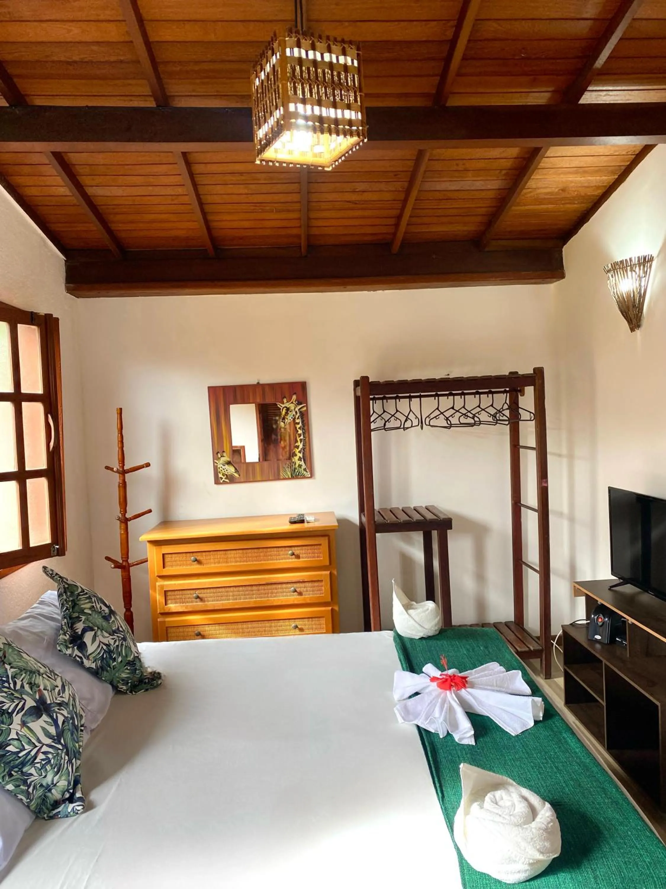 Bed in Pousada Arraial Lua Crescente